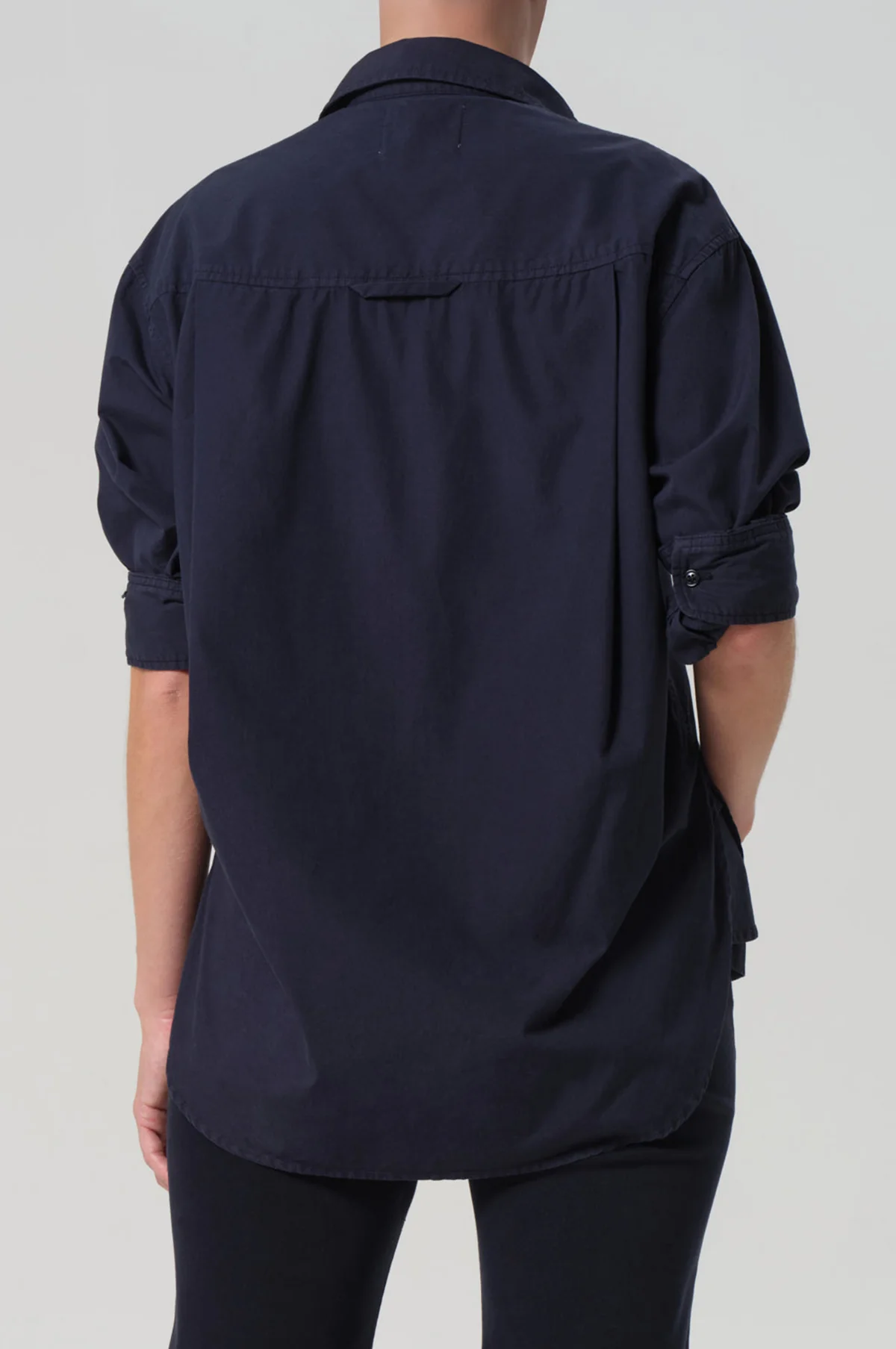 Kayla Shirt Navy - Image 3