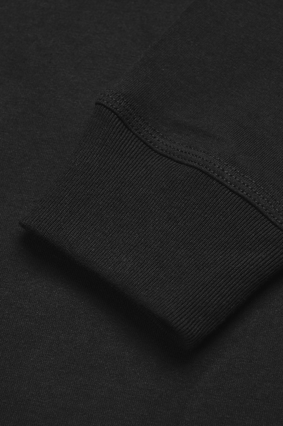L/S American Script T-Shirt Black - Image 3