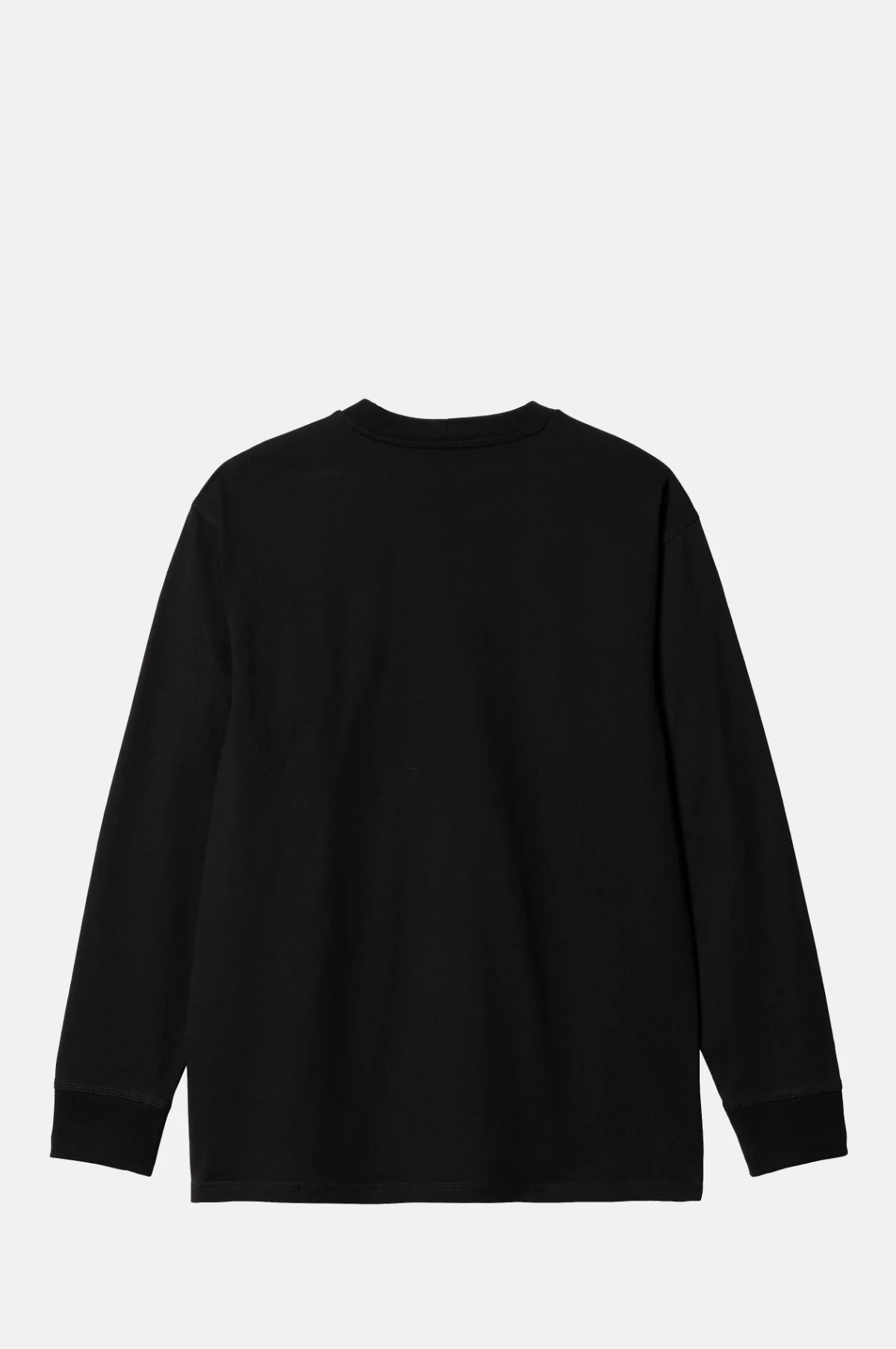 L/S American Script T-Shirt Black - Image 4
