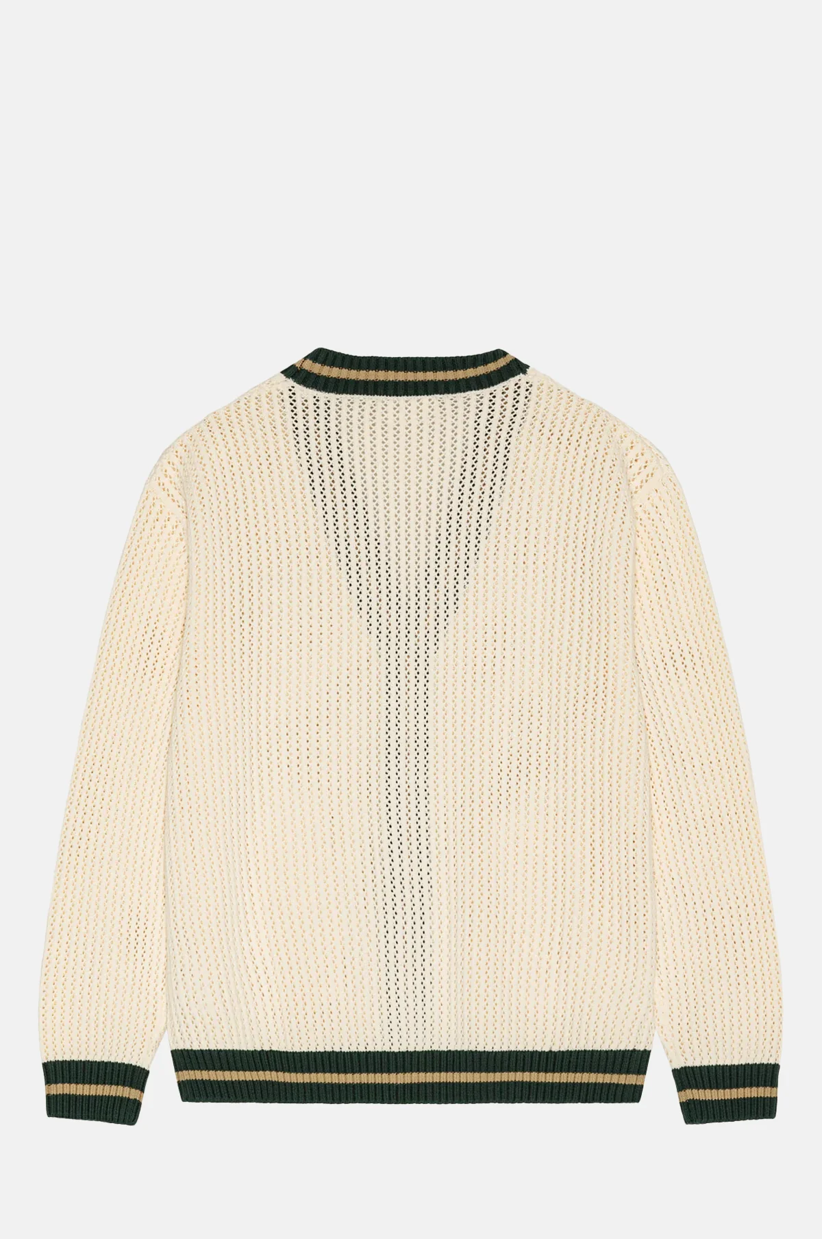 Lace Knitted Cardigan Eggnog White - Image 6