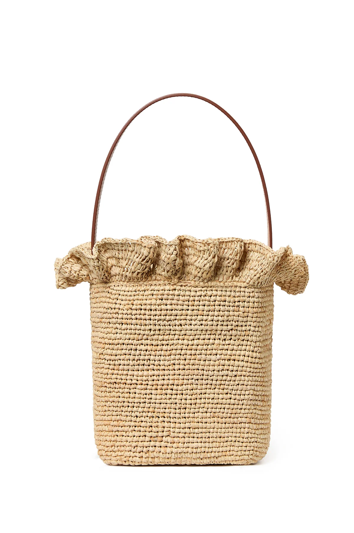 Laith Crochet Bag Top Handle Natural - Image 3