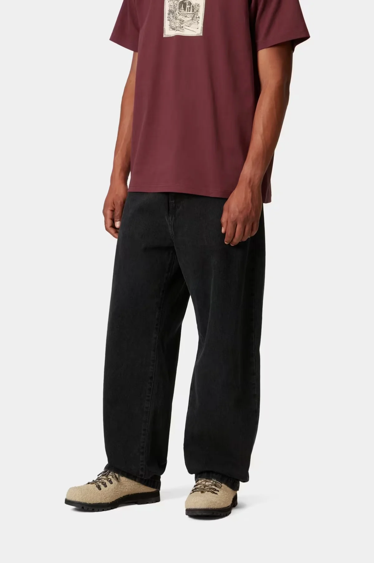 Landon Pant Black Stone Wash - Image 4