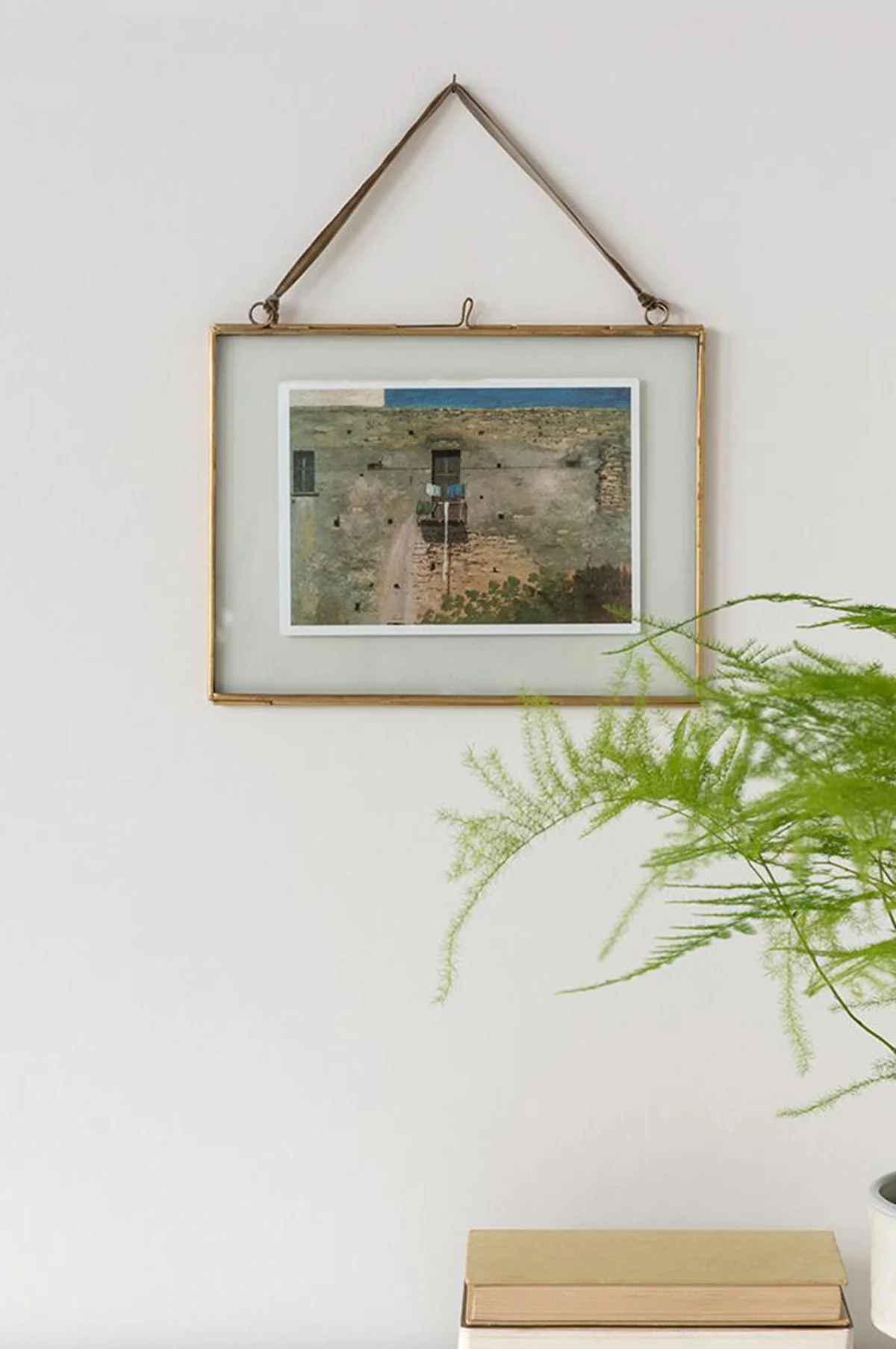 Landscape Hanging Brass Frame 20x15cm - Image 3