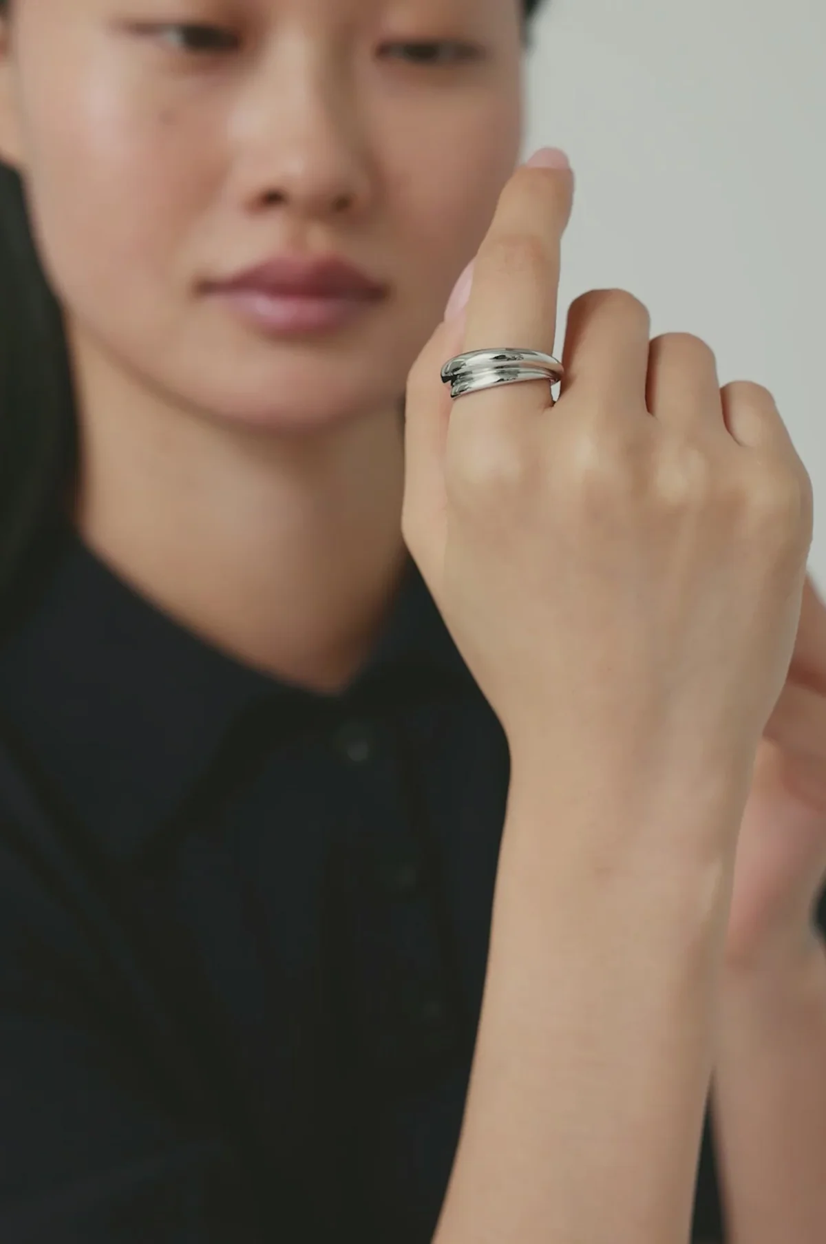 Lennon Gold and Silver Ring Set - Image 4