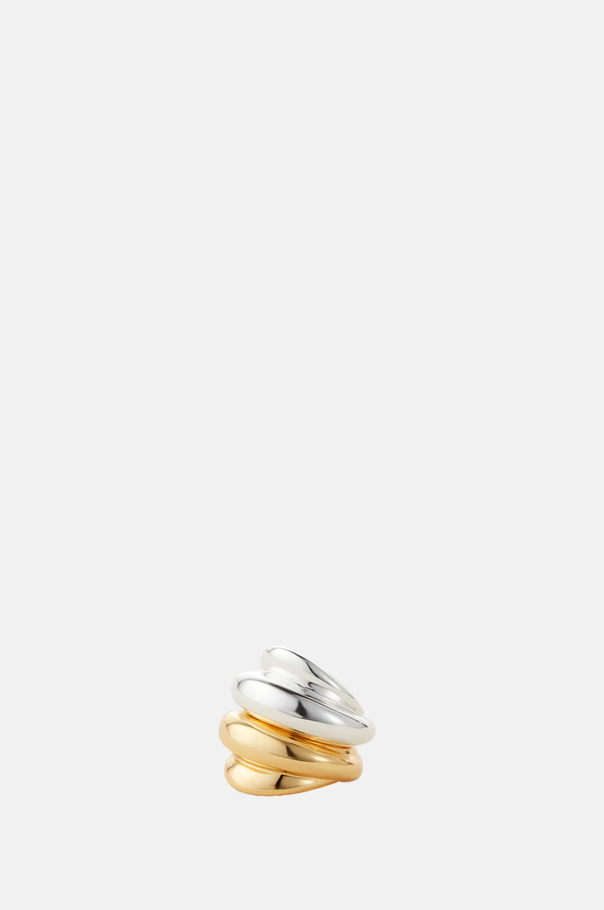 Leona Ear Gold and Silver Cuff Set - Image 3