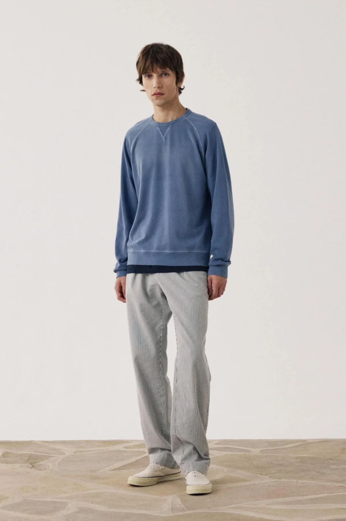 Light Fleece Sweat Denim - Image 3