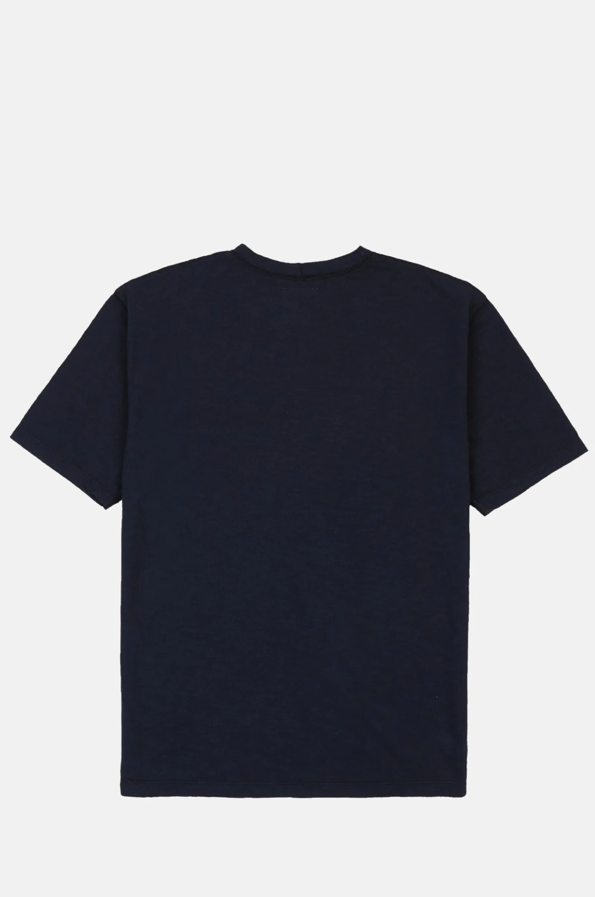 Lightweight SS Cotton Pocket Tee Navy - Image 4
