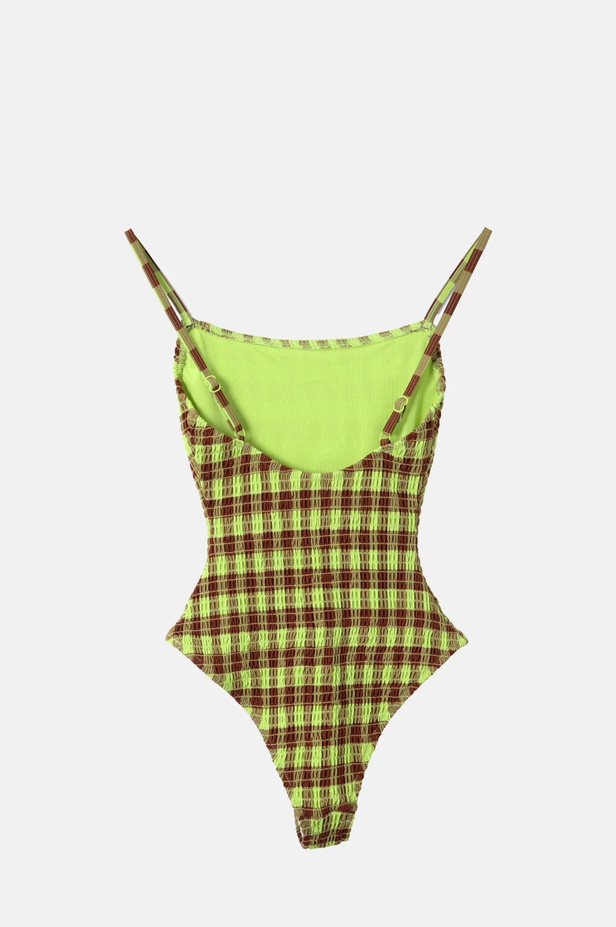 Lilibet Swimsuit Green Check - Image 3