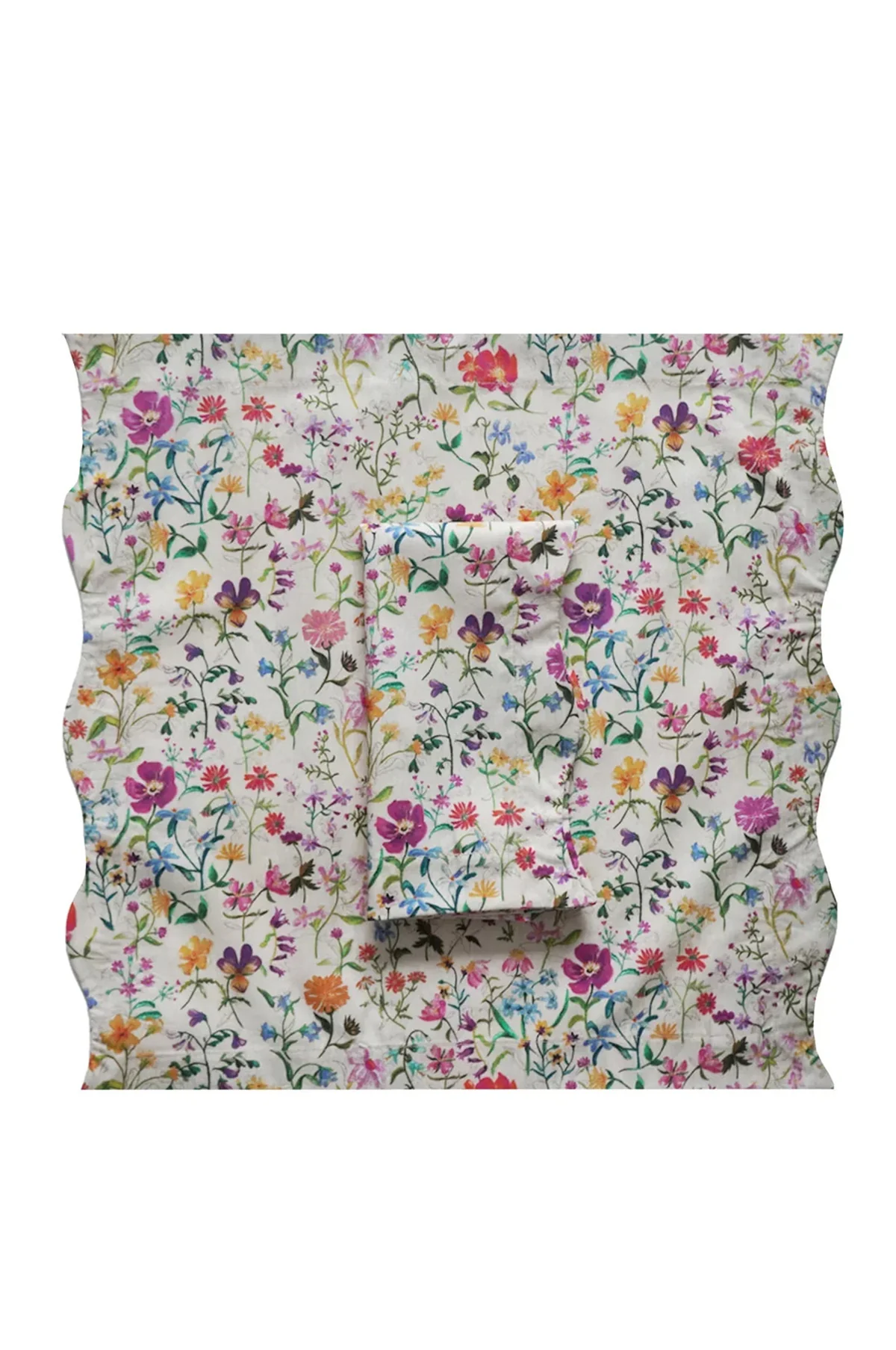 Linen Garden Wavy Napkin Set - Image 3