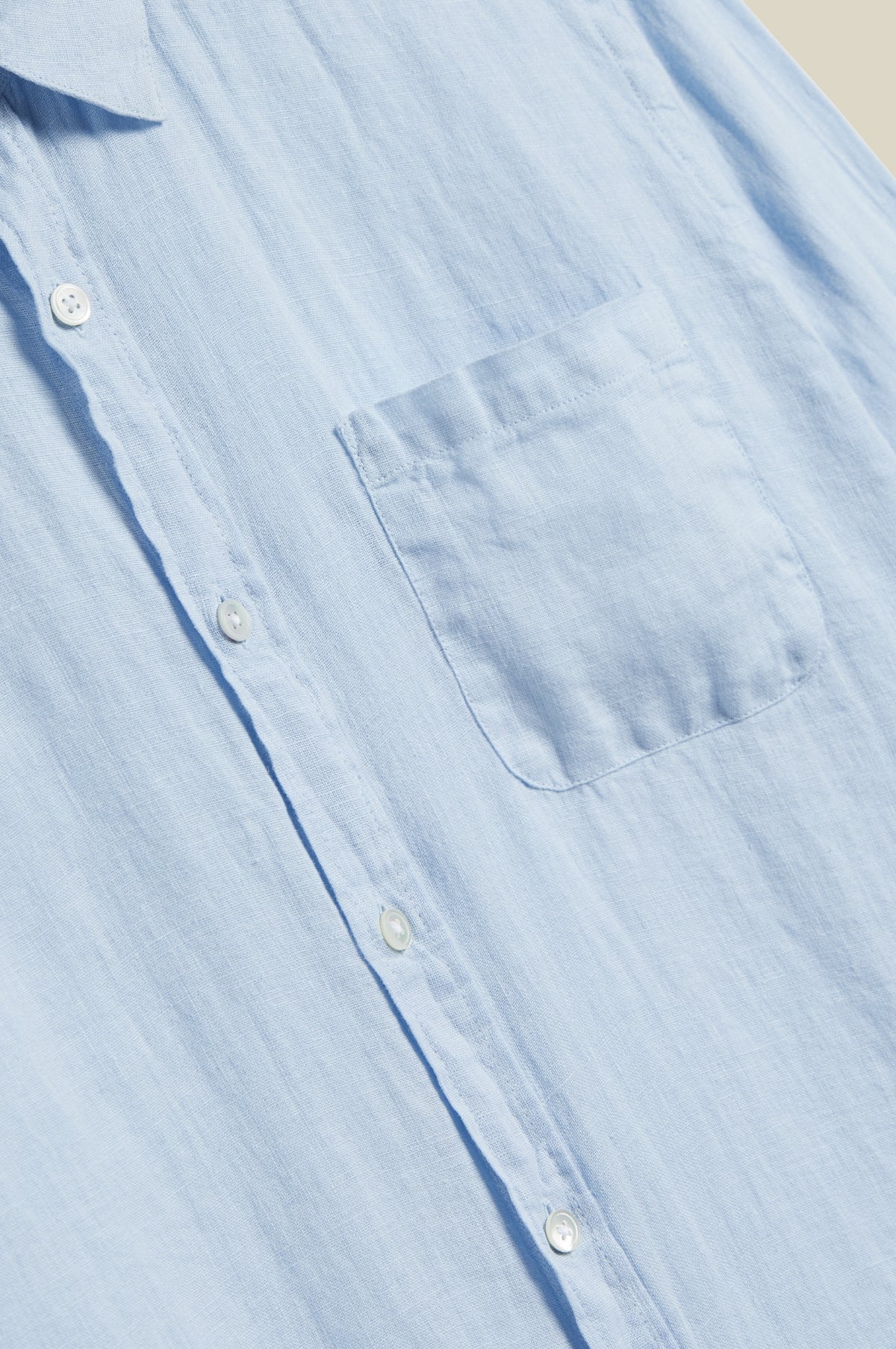 Linen Shirt Sky - Image 3