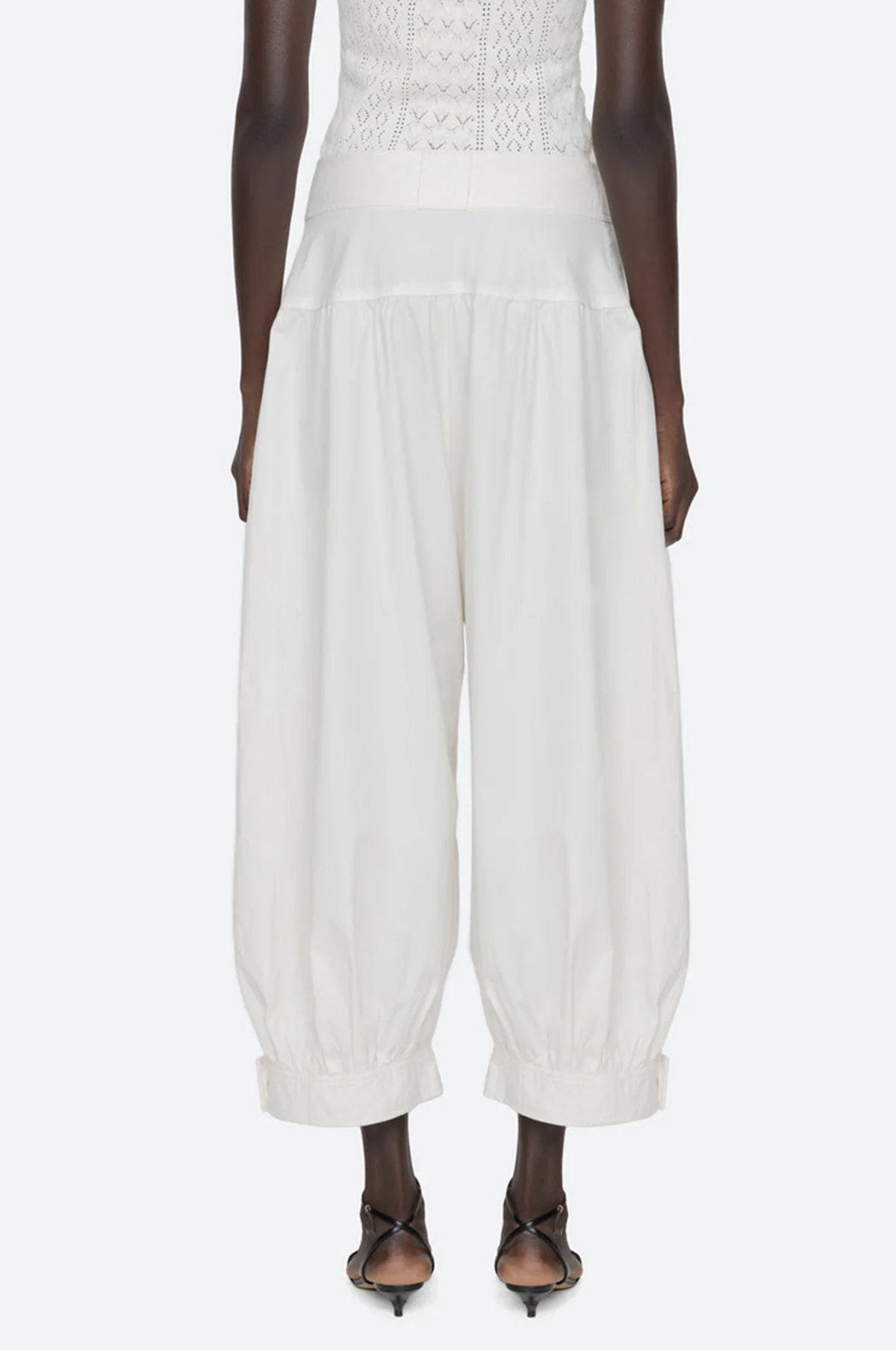 Lois Twill Pants Cream - Image 6
