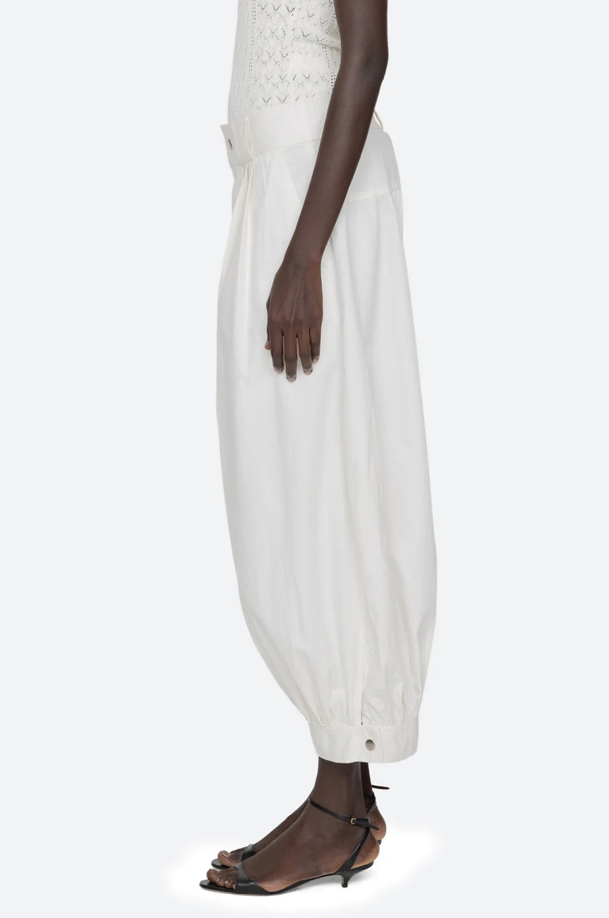 Lois Twill Pants Cream - Image 7