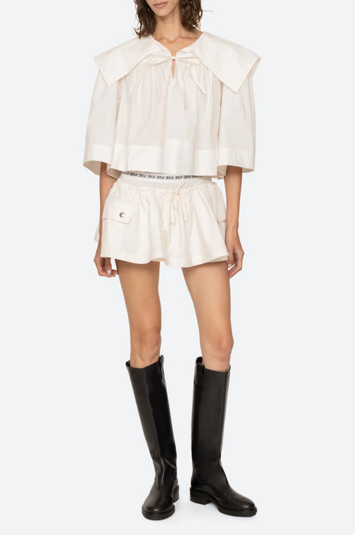 Lois Twill Top Cream - Image 2