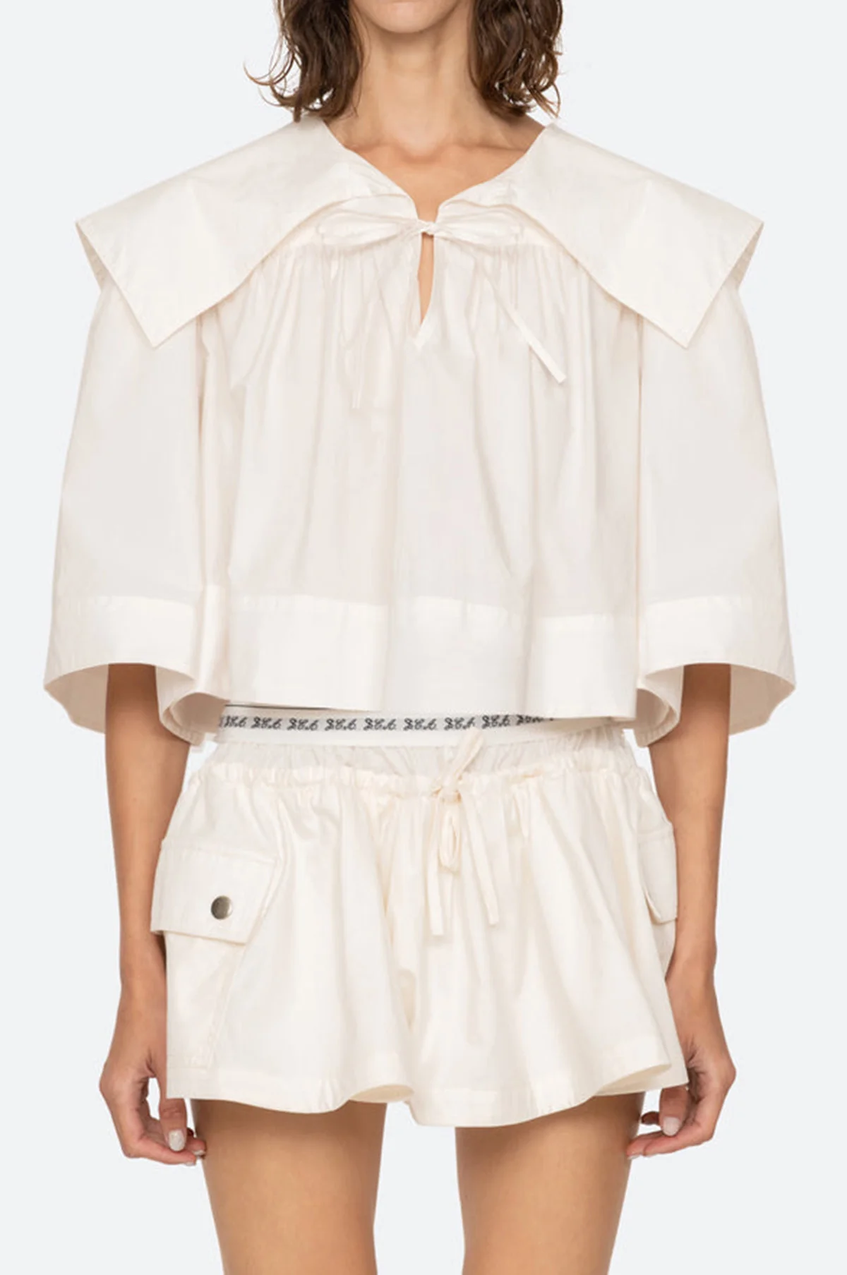 Lois Twill Top Cream - Image 3