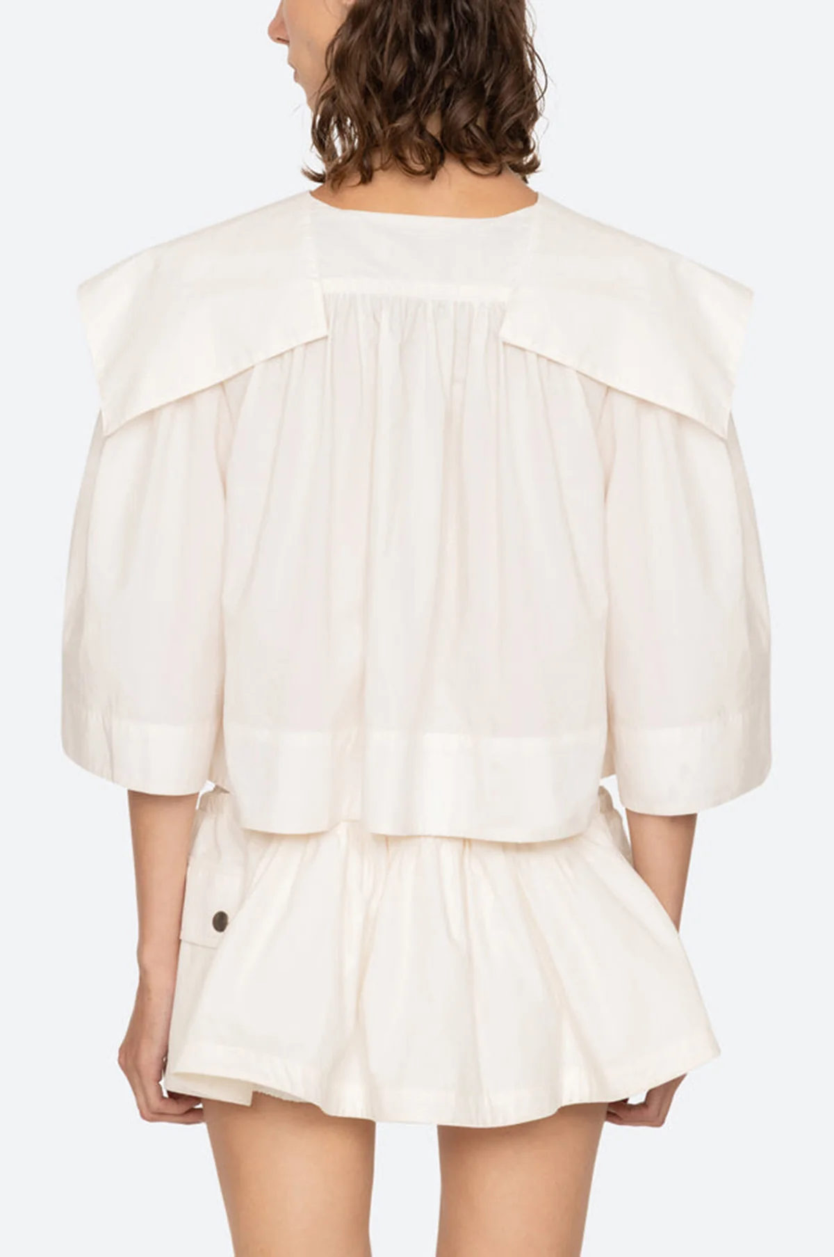Lois Twill Top Cream - Image 4