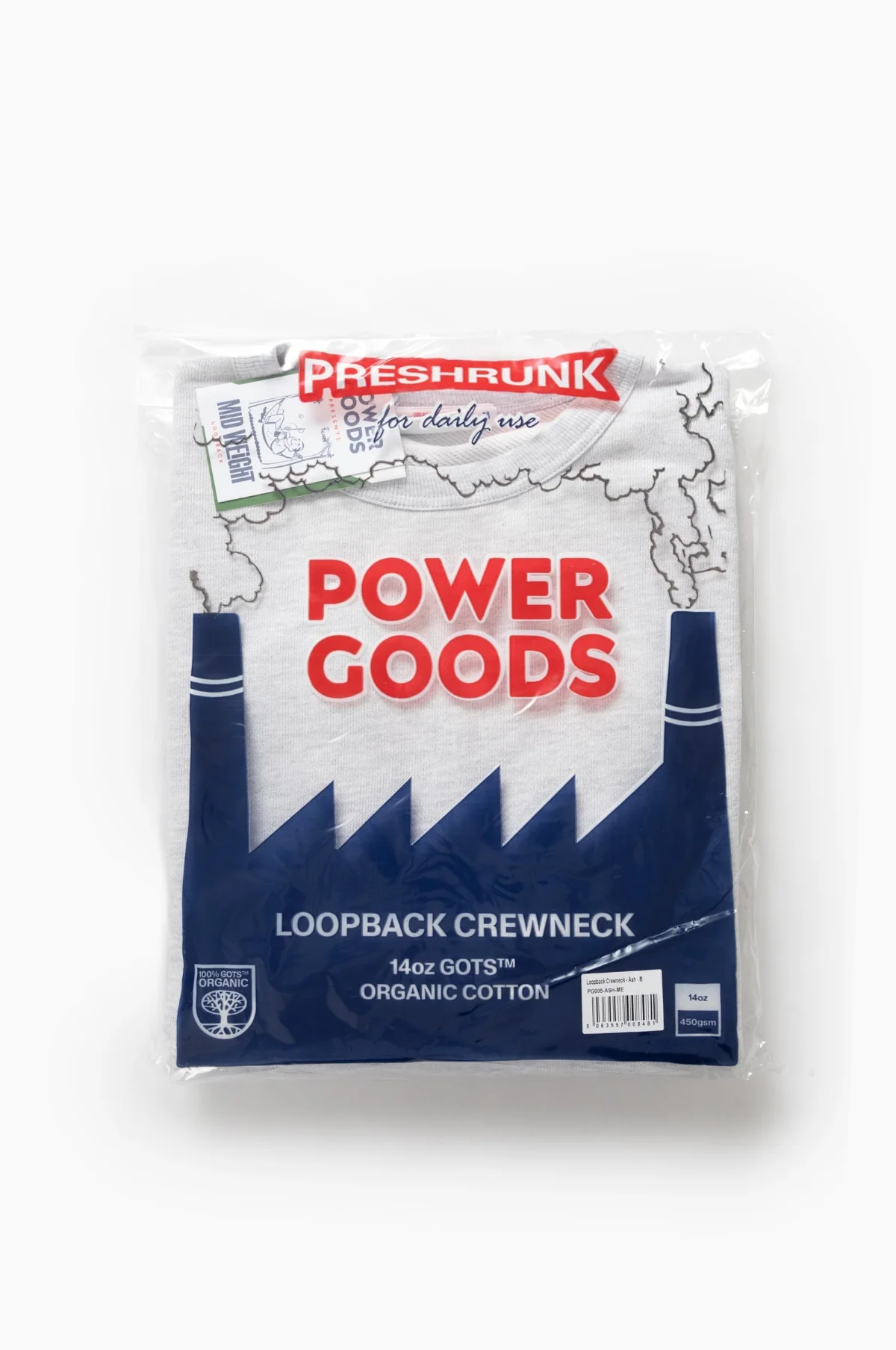 Loopback Crewneck Ash - Image 6