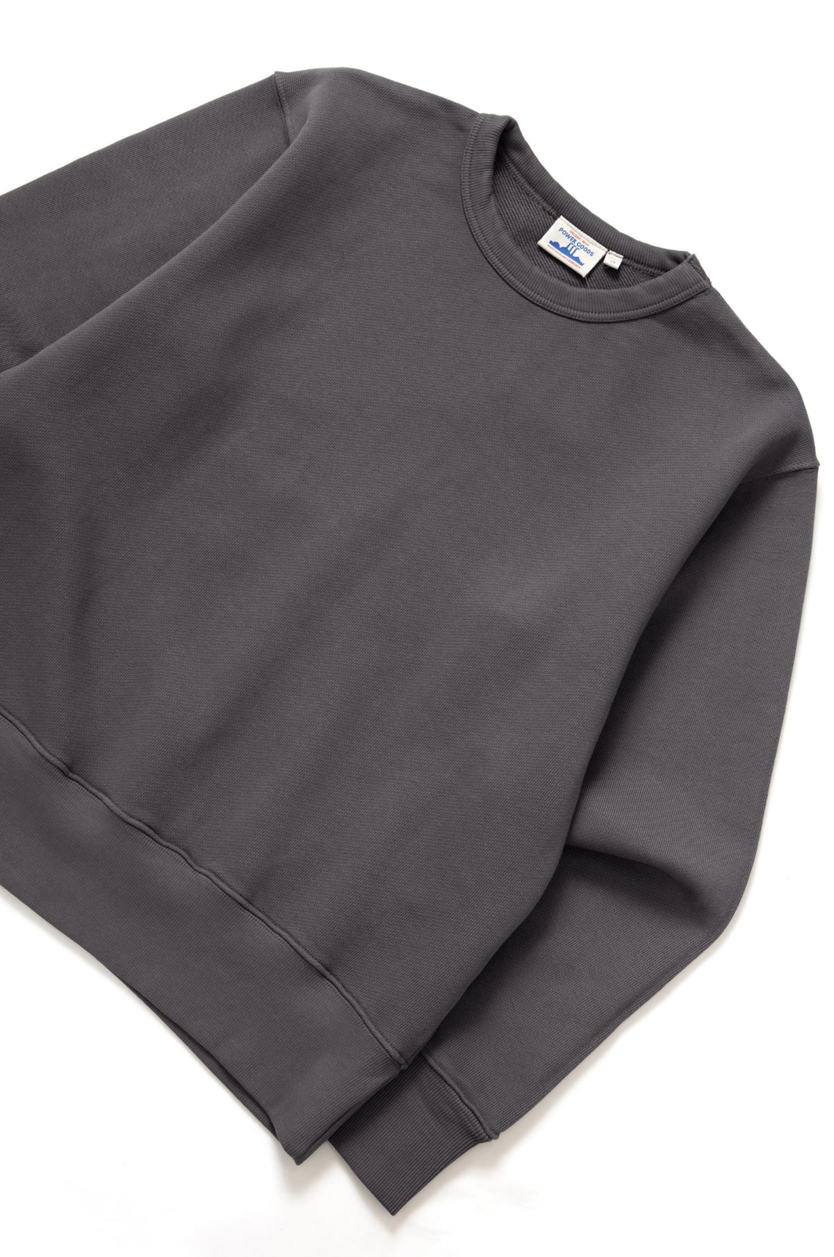 Loopback Crewneck Washed Black - Image 2
