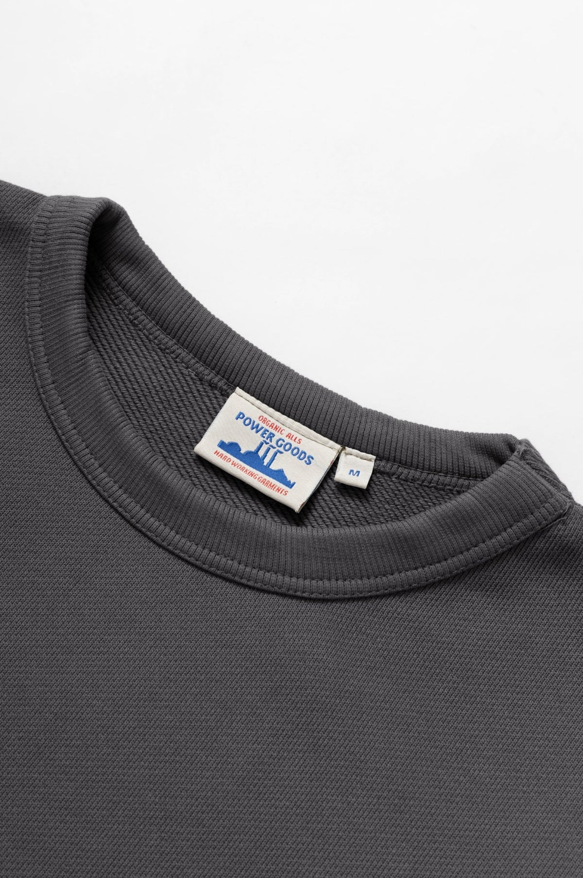 Loopback Crewneck Washed Black - Image 4