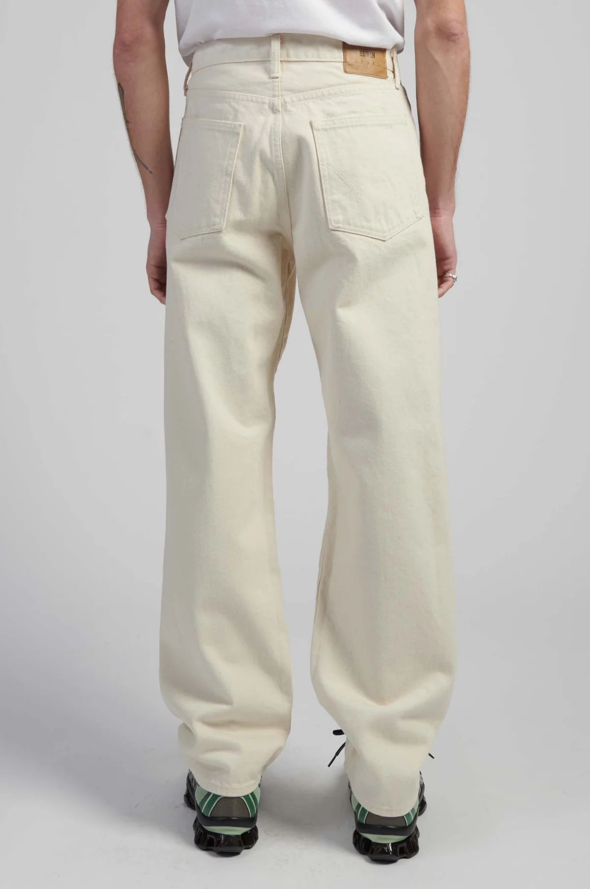 Loose Fit Kurabo Natural 14oz L32 - Image 3