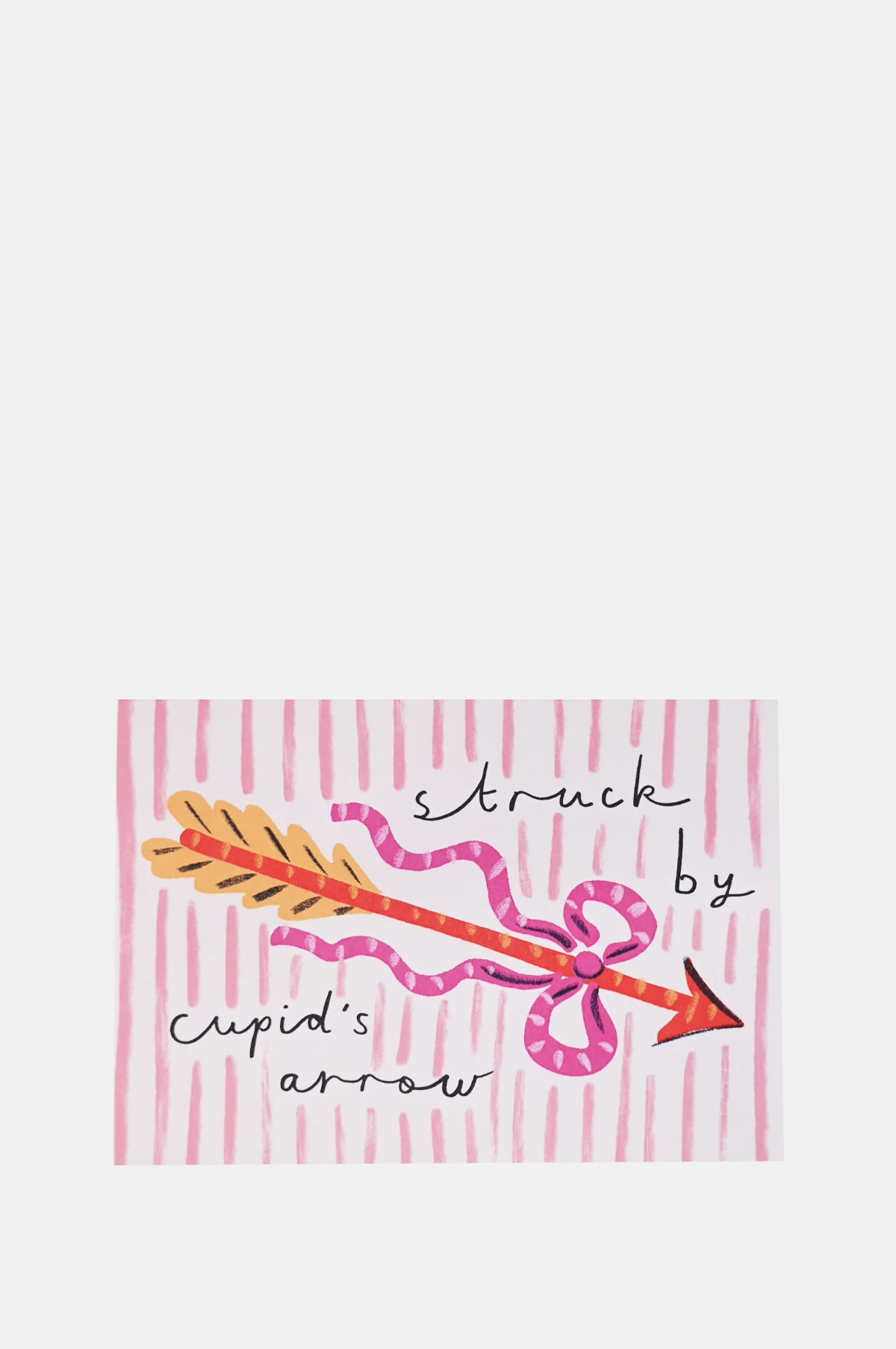 Love Struck Valentine's Anniversary Wedding Greeting Card