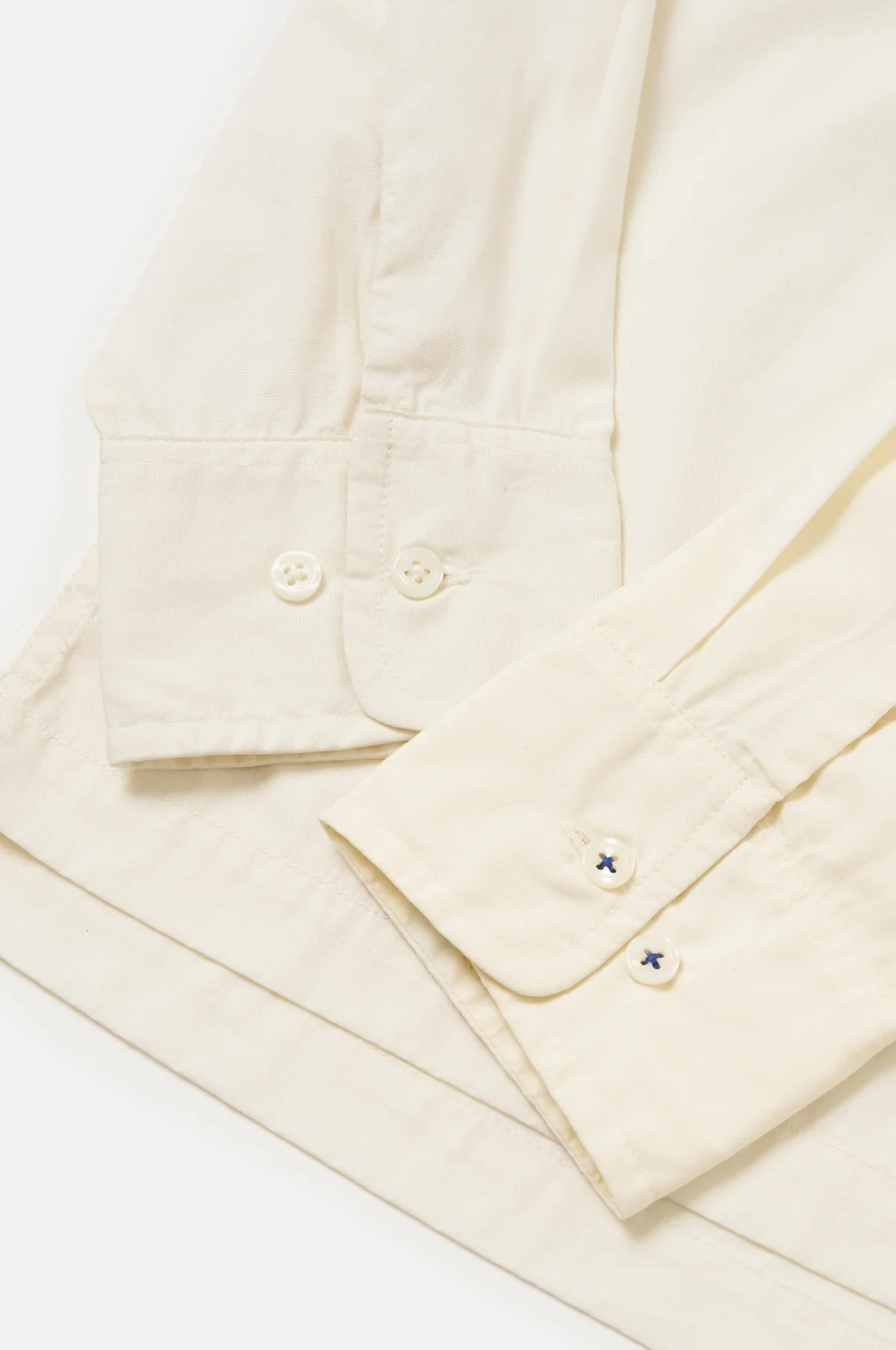 Lucky Shirt Broadcloth Ecru - Image 3