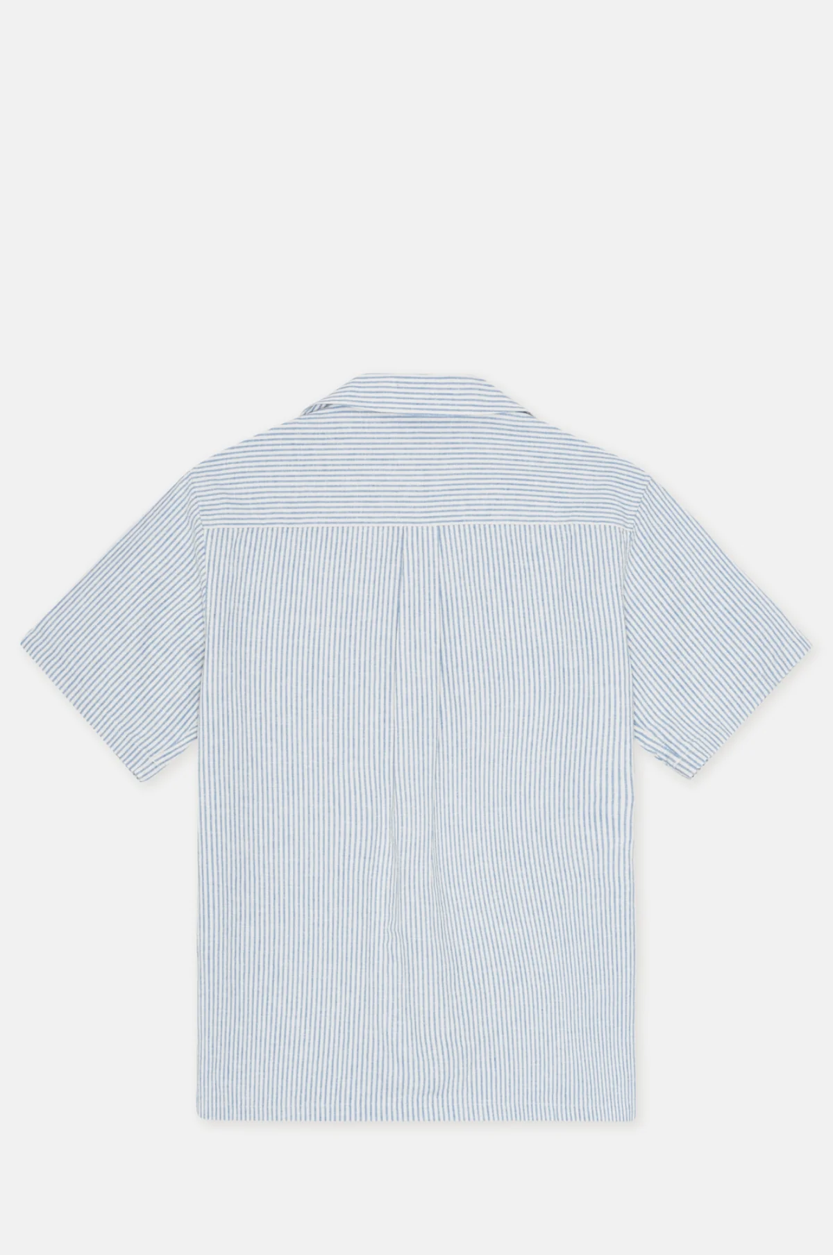 Lukas Stripe Cotton Linen SS Shirt Allure - Image 6