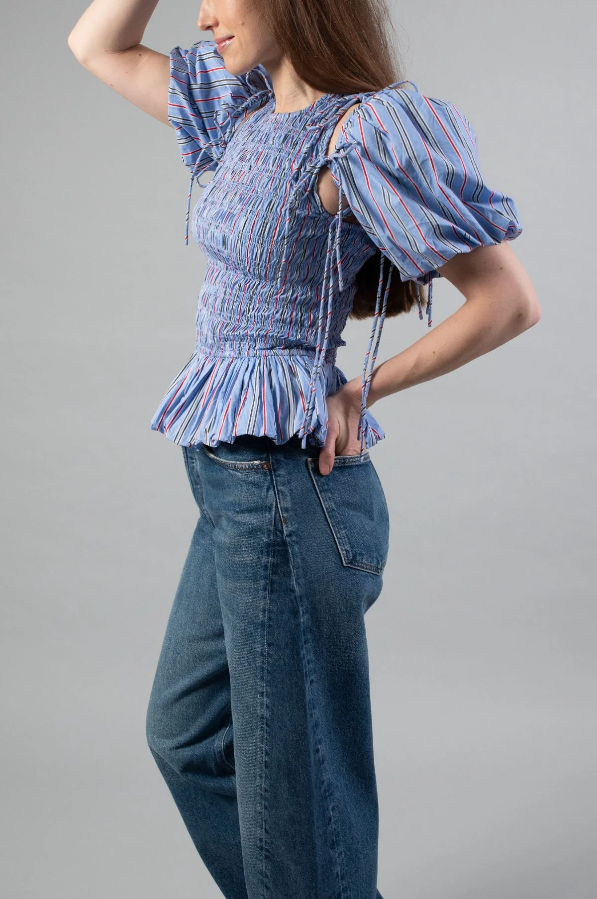Luna Pieced Jean Split - Image 4