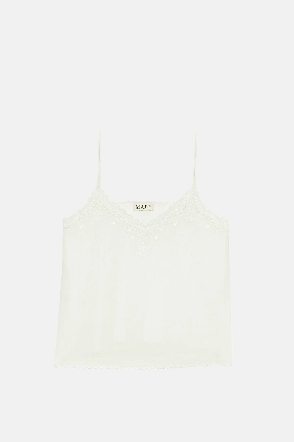 Lyla Emb Cami White