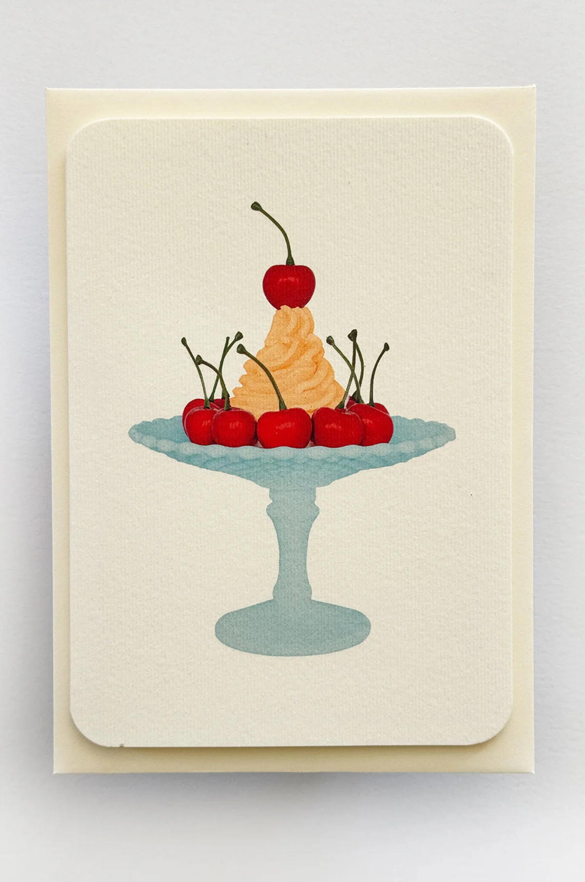 Mandarin Chantilly Cream Notecard - Image 3