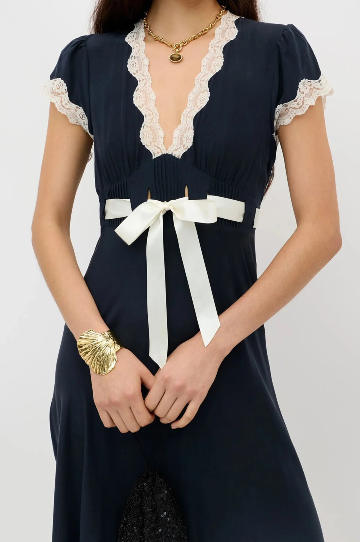 Marlice Dress Deep Navy - Image 3