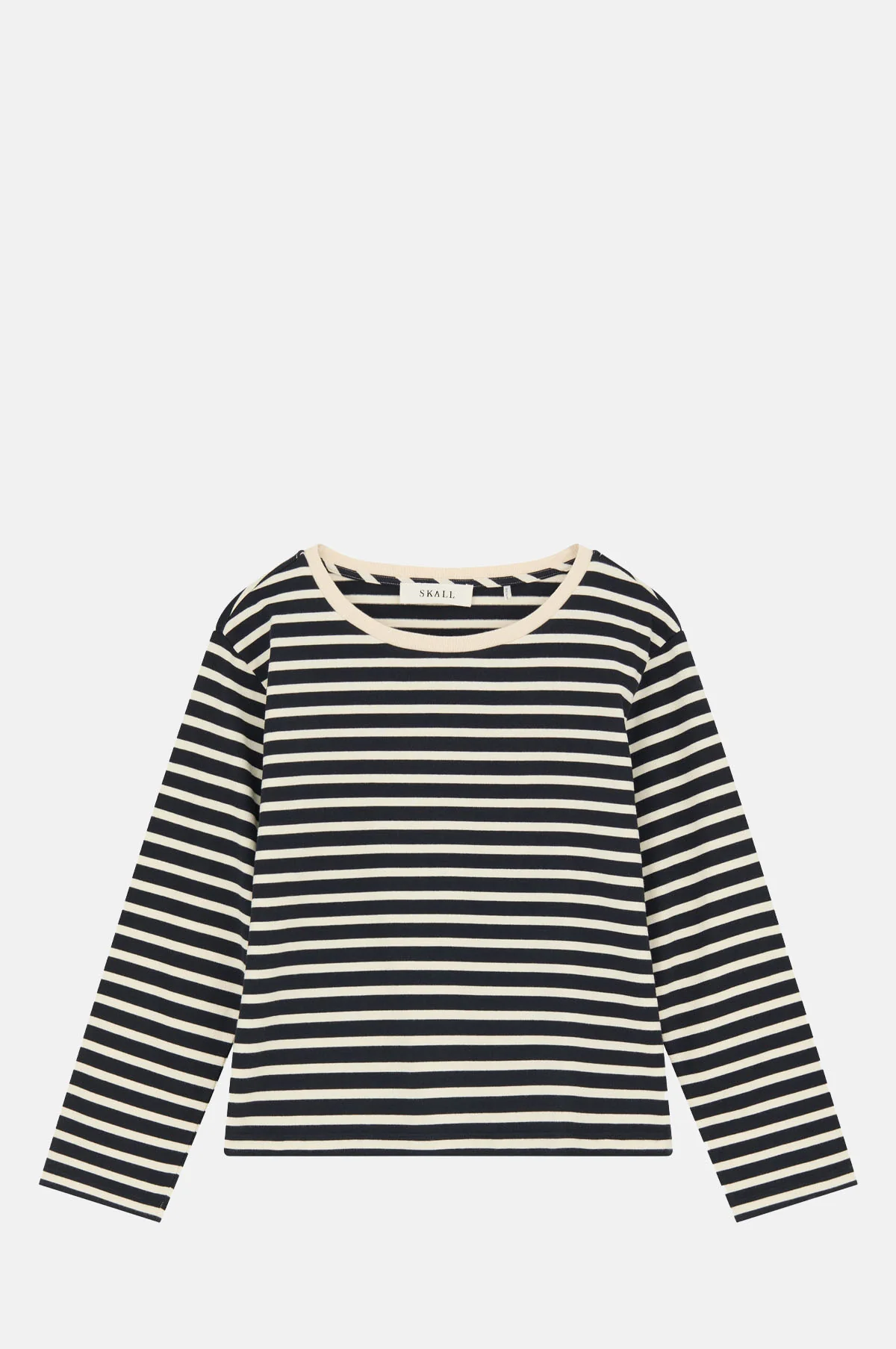 Marron Oversized Blouse Navy/Off White Stripe