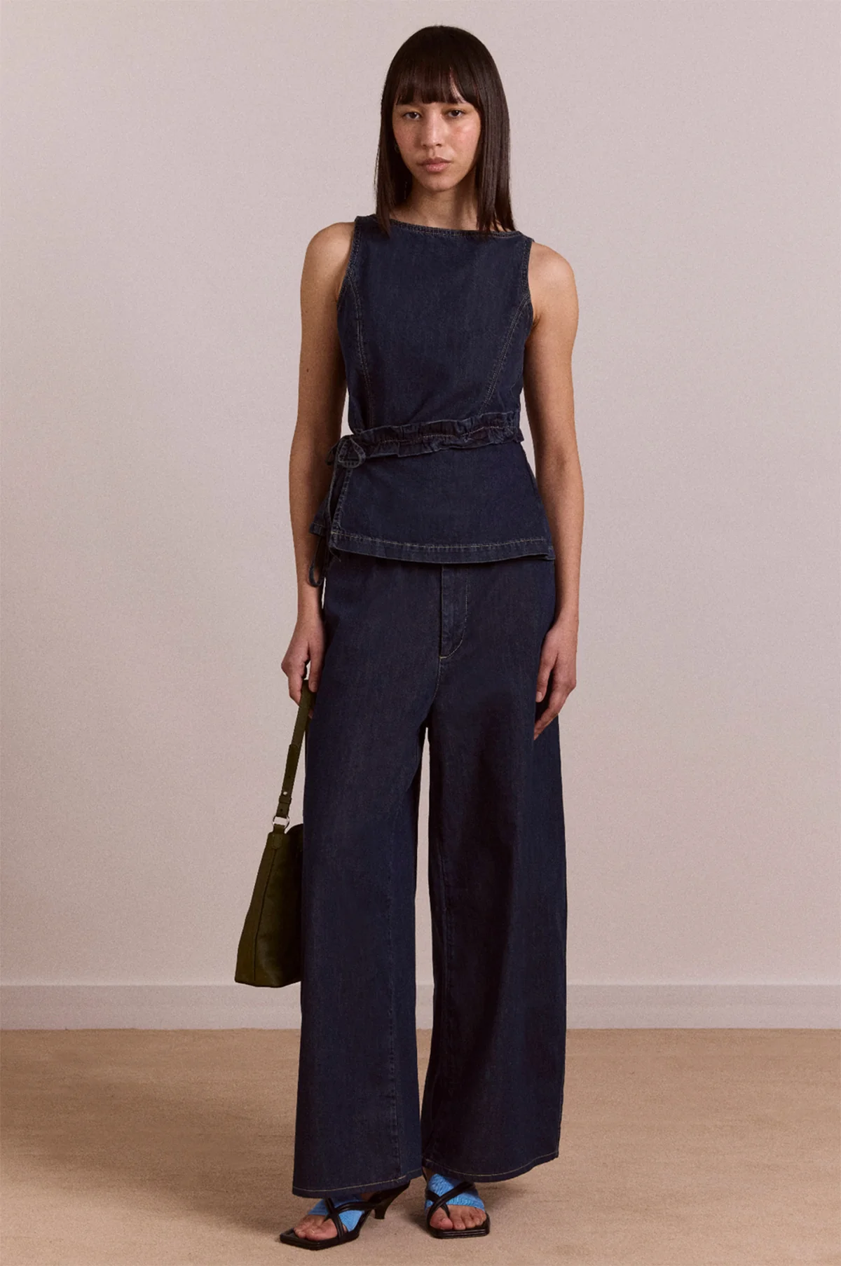 Maxime Top Dark Indigo - Image 4
