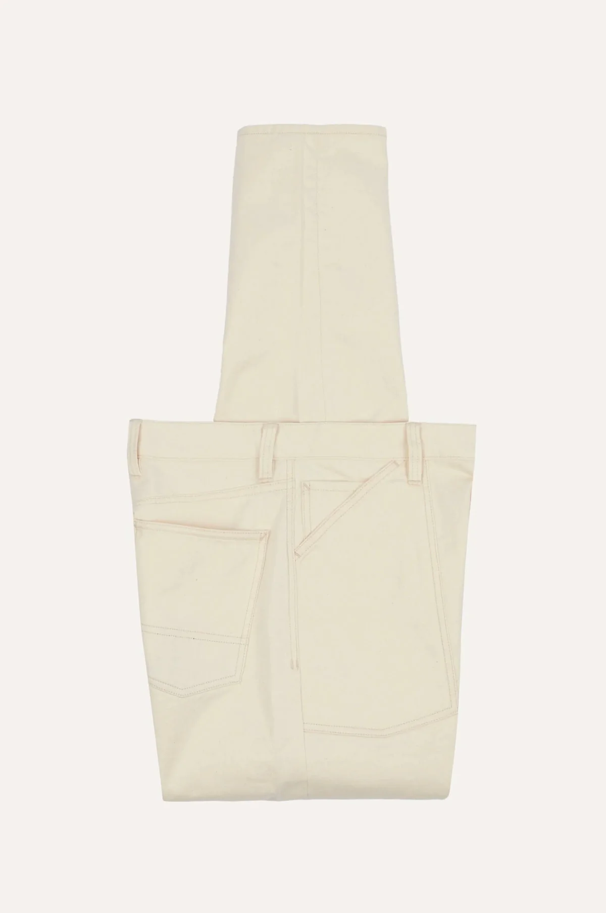 Military Satin Naval Pant Ecru - Image 6