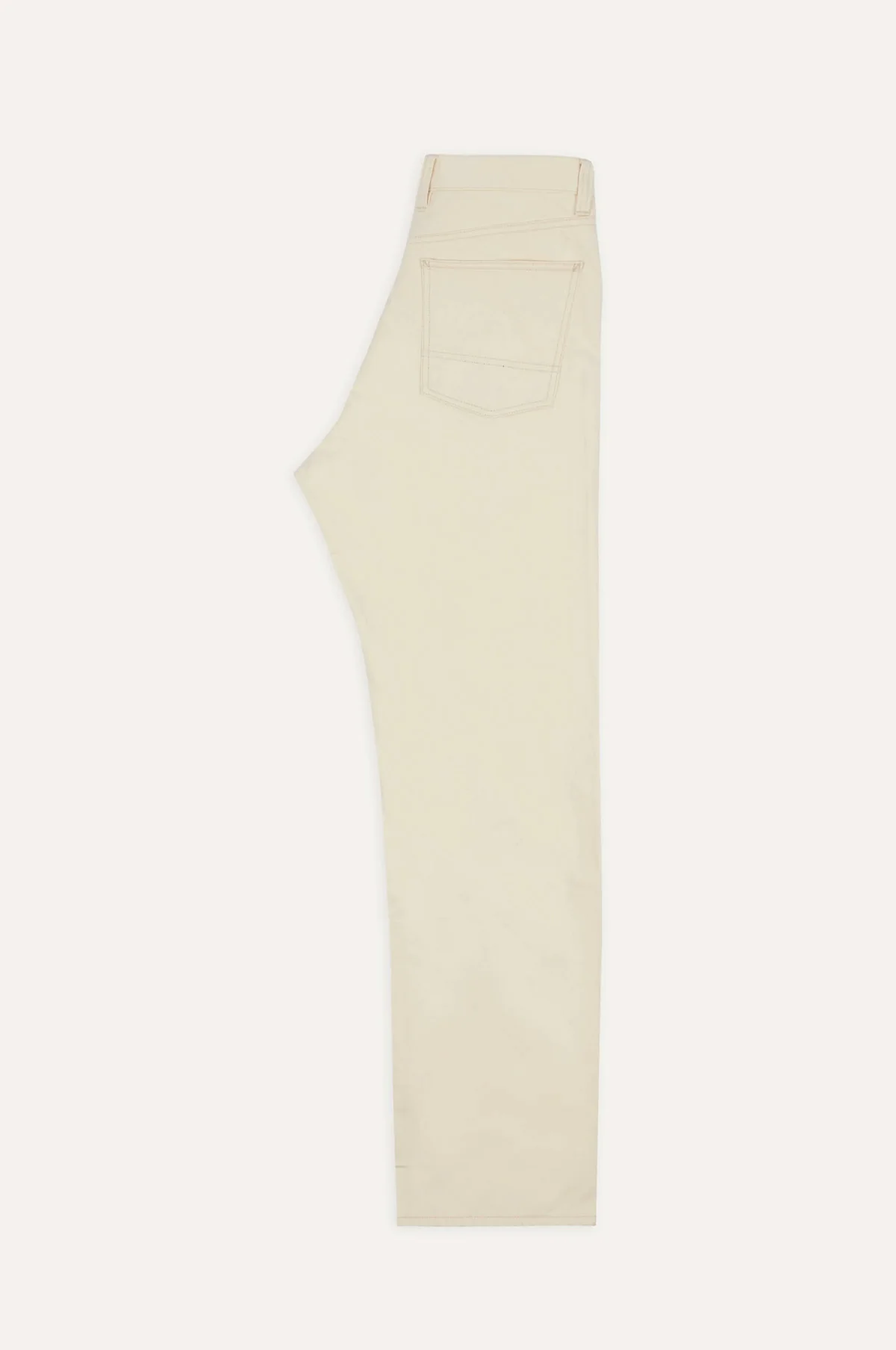 Military Satin Naval Pant Ecru - Image 8