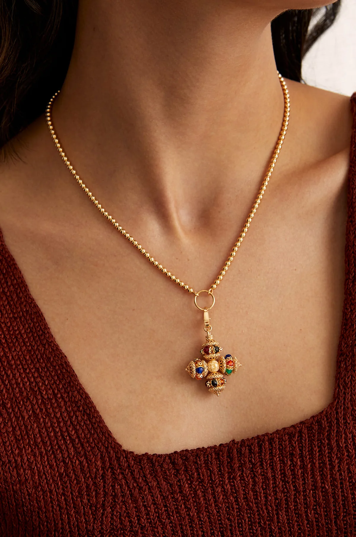 Mini Santina Multicoloured Charm - Image 2