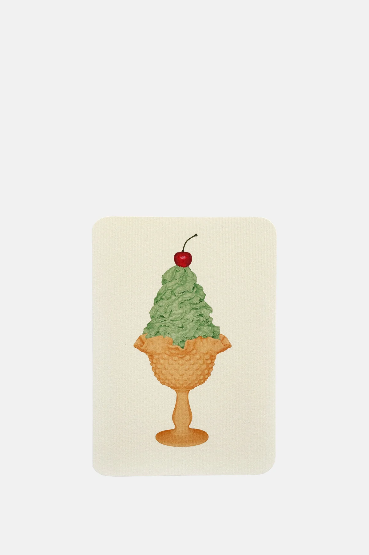 Mint Chantilly Cream Notecard