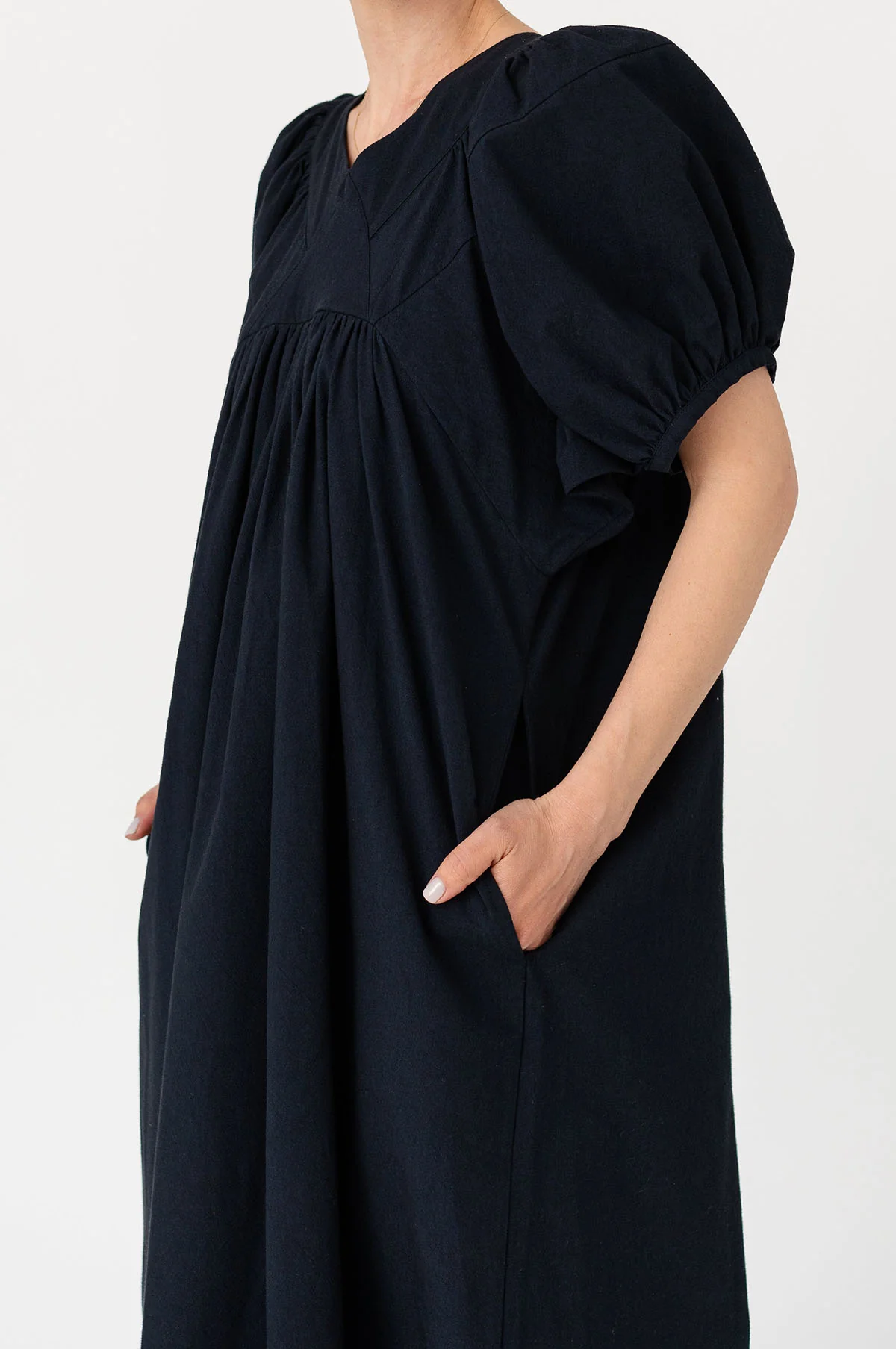 Mo Dress Navy - Image 4