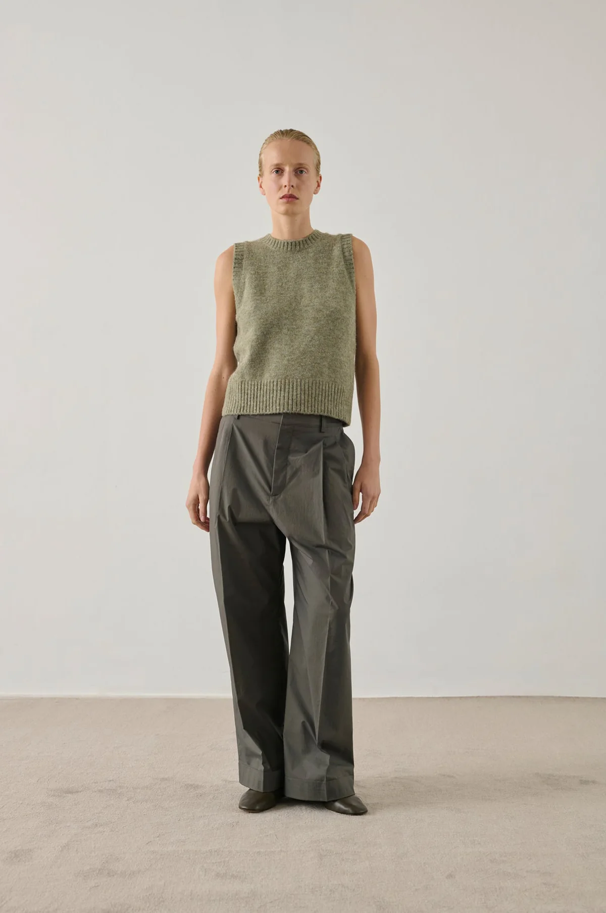 Namaste Vest Ecru Vert D'Eau - Image 5