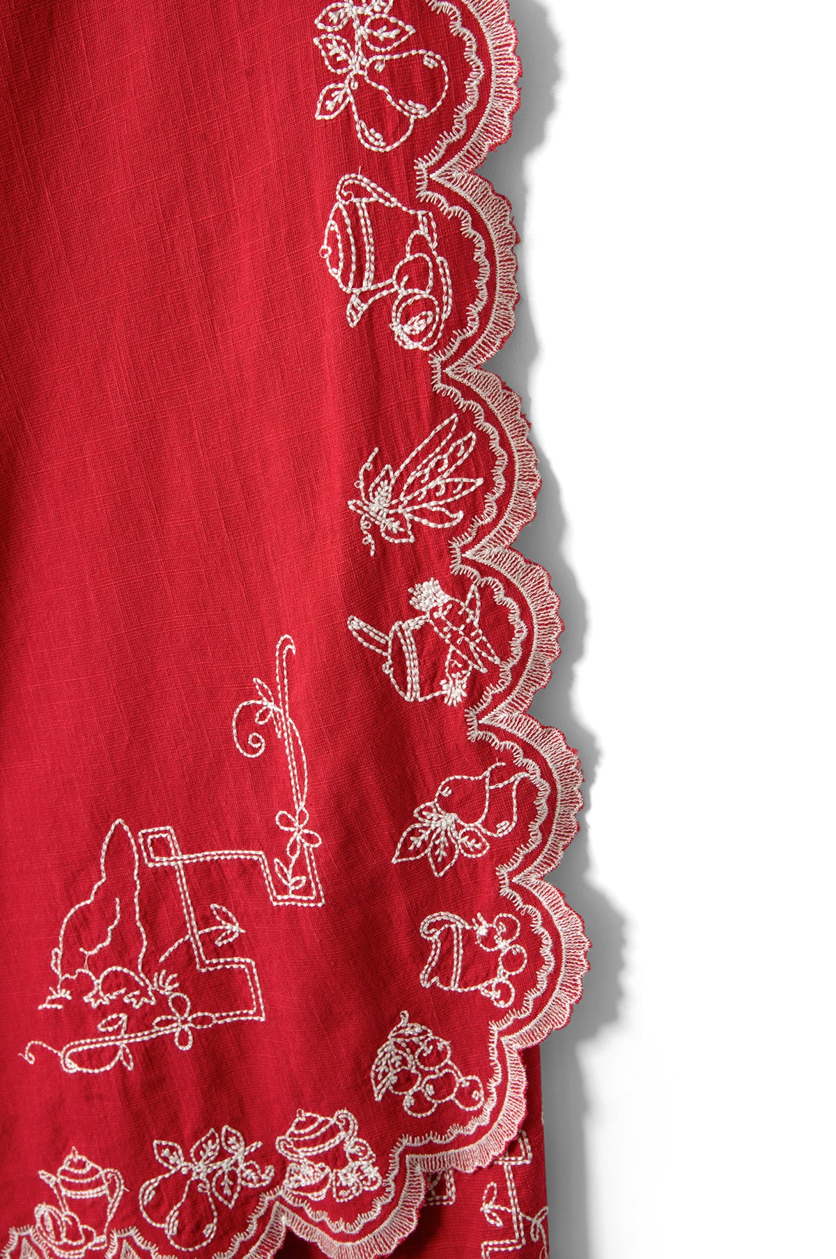 Natalina Mini Dress Red - Image 4