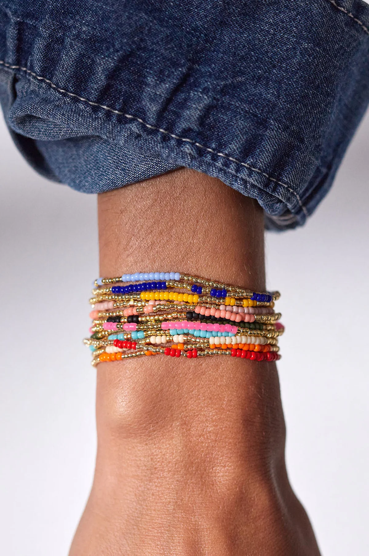 Navy Asymmetric Bracelet - Image 3