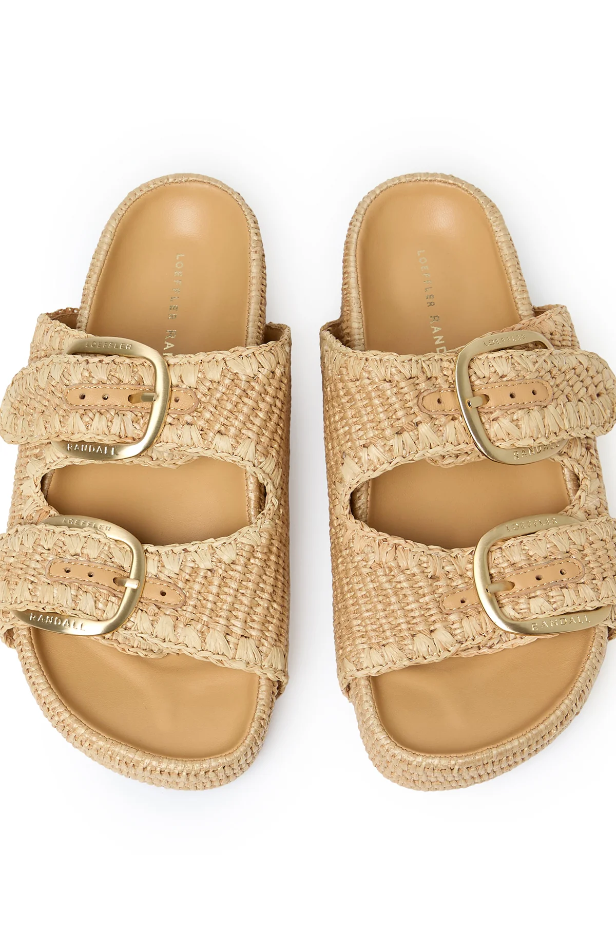 Nico Two Band Sandal Natural/Natural - Image 4