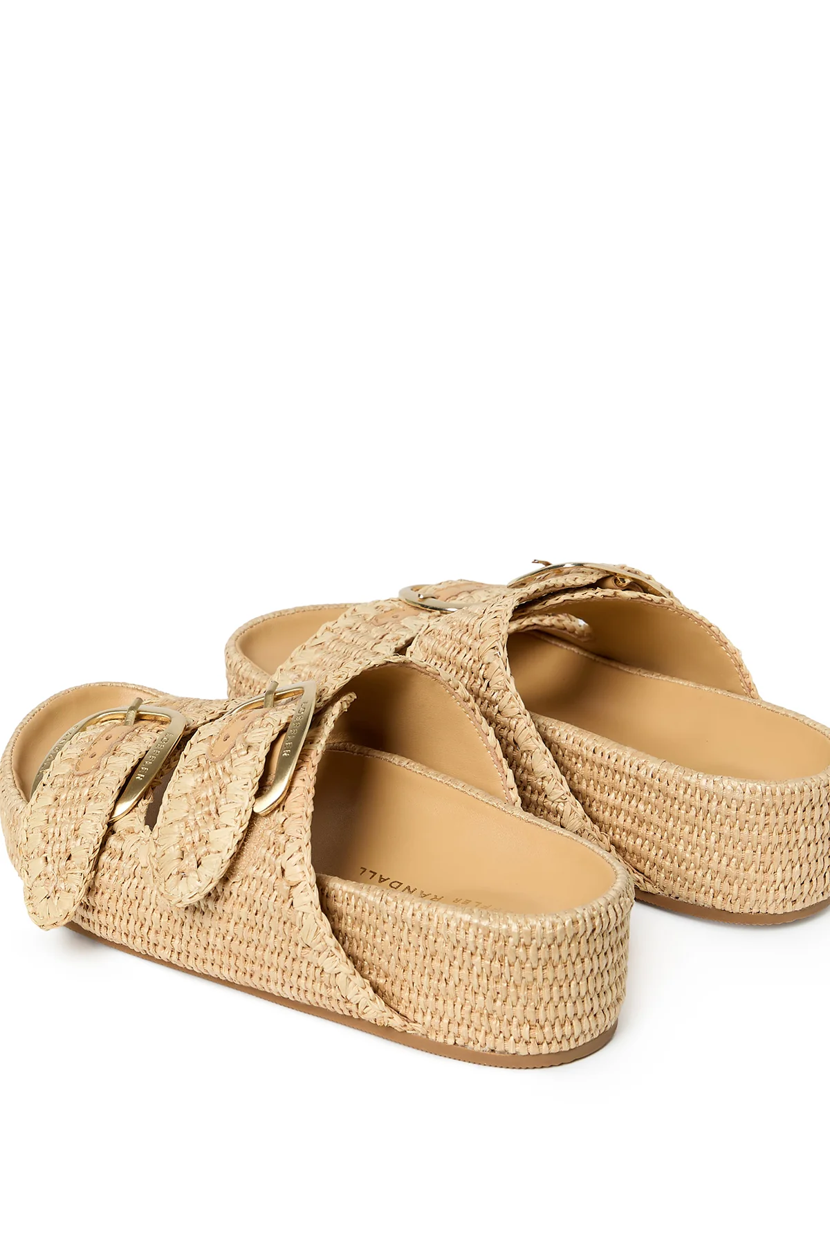 Nico Two Band Sandal Natural/Natural - Image 6