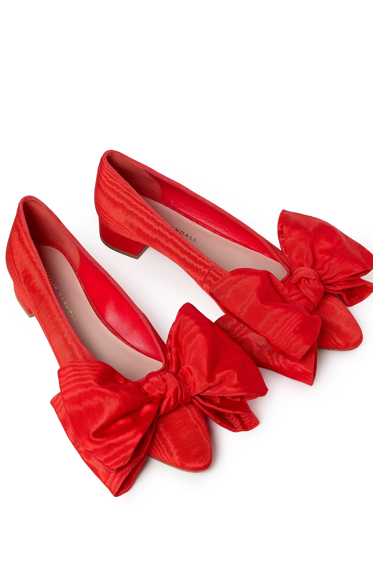 Noa Bow Flat Red - Image 5