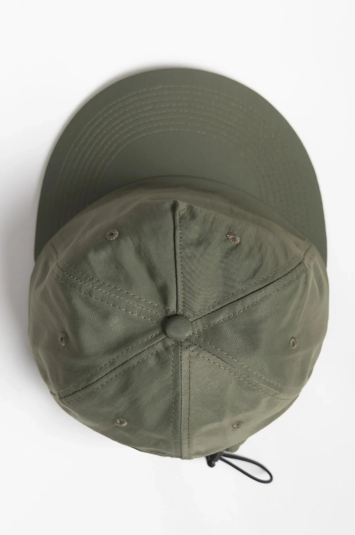Nylon Surf Cap Olive - Image 5
