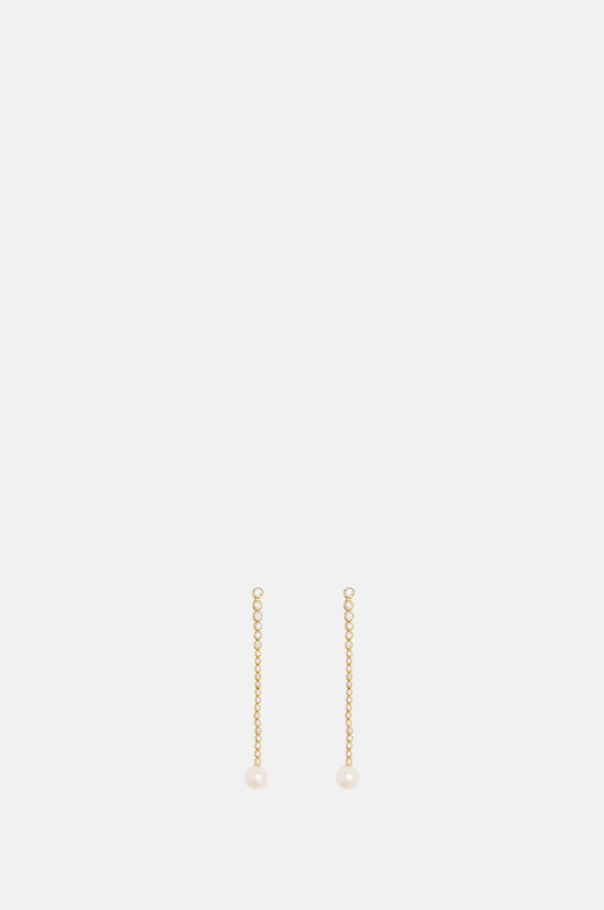 Odile Chandelier Gold Earrings