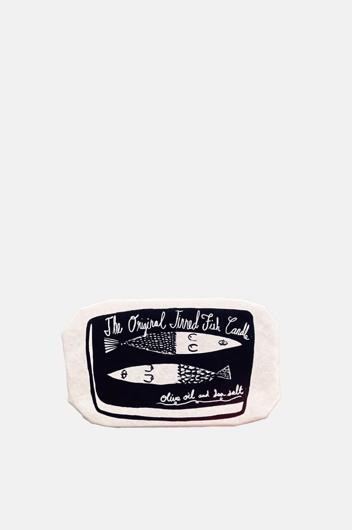 Olive Oil and Sea Salt Tinned Fish Candle - Image 3