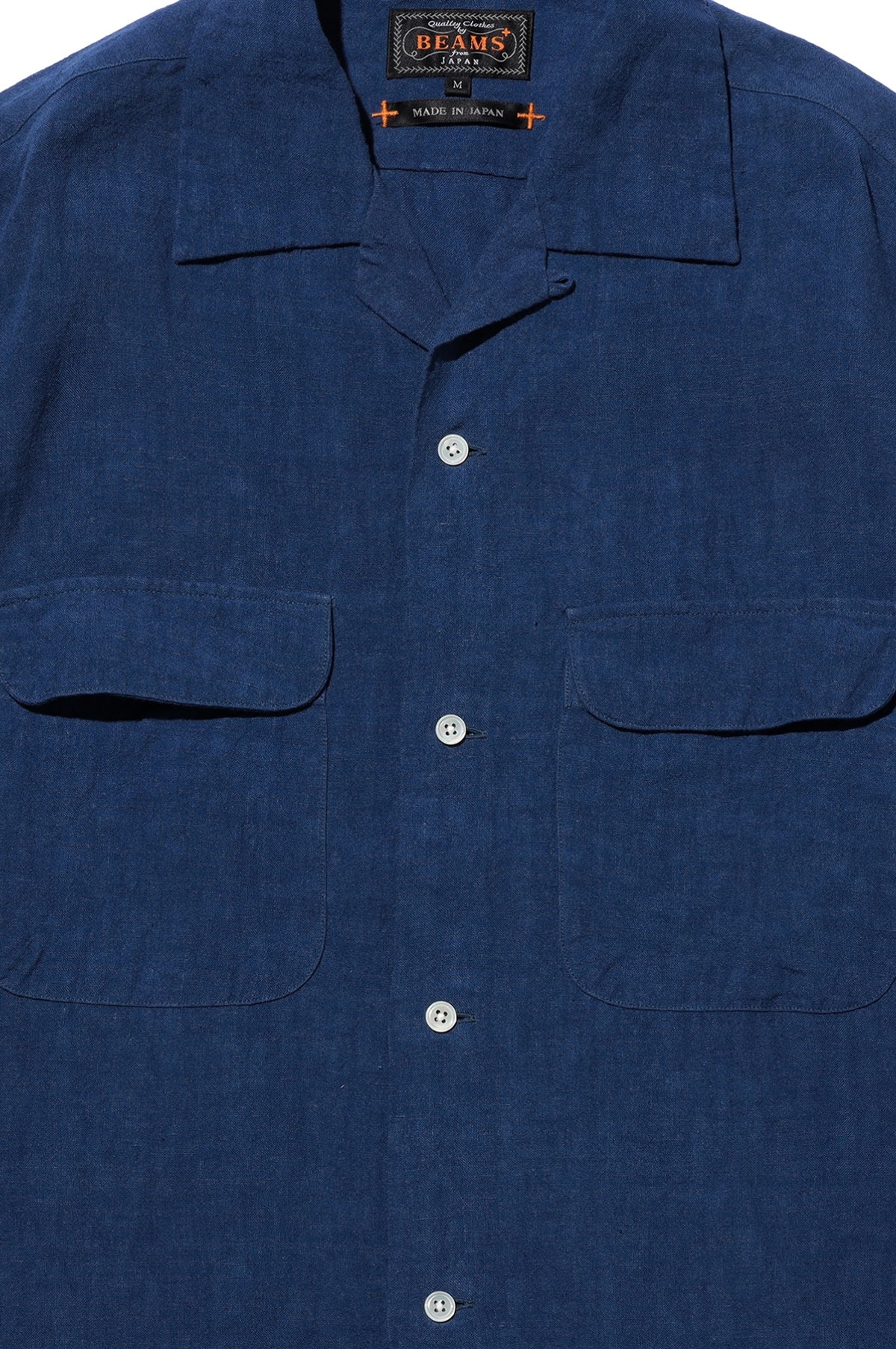 Open Collar 1/40 Linen Blue - Image 3