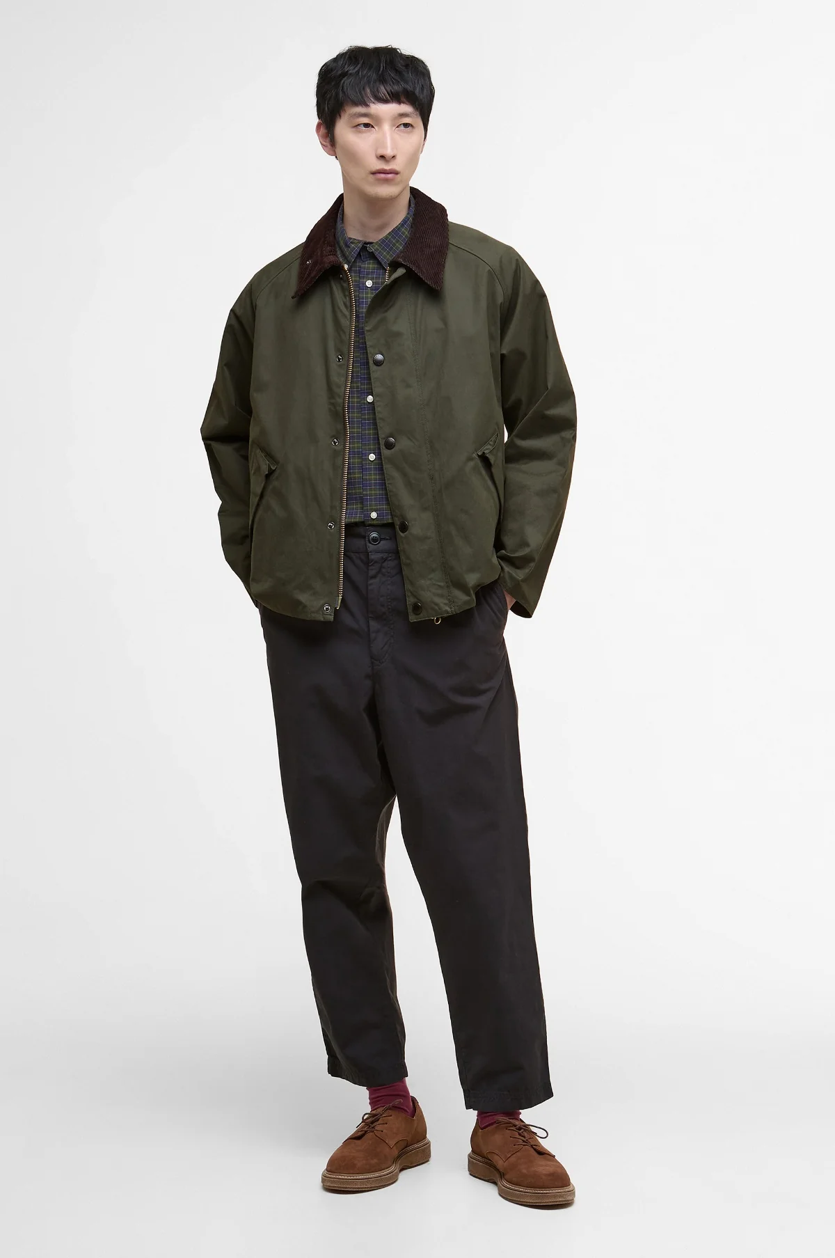 OS Transport Casual Jacket Sage - Image 3