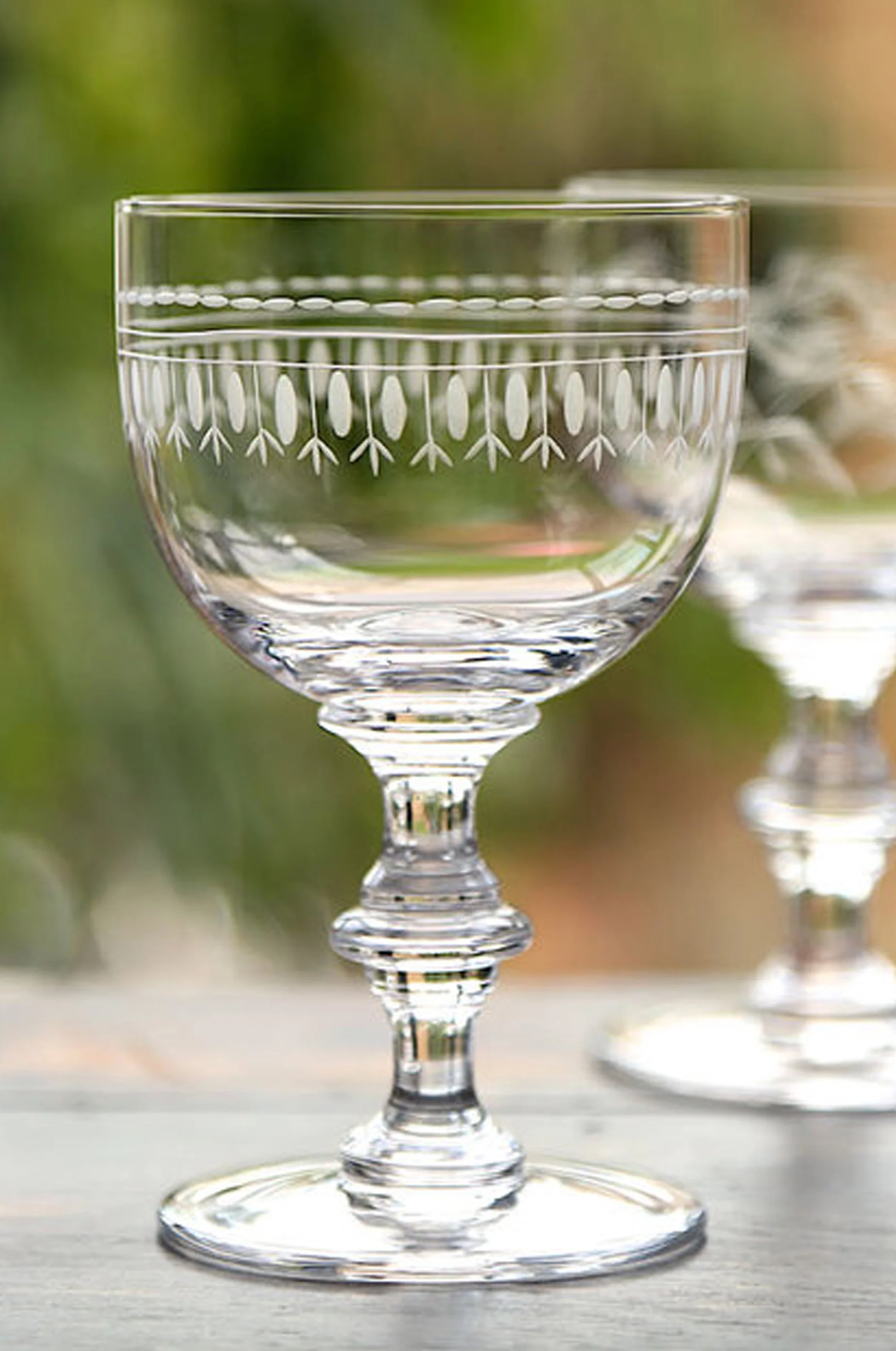 Ovals Wine Goblet Set - Image 2