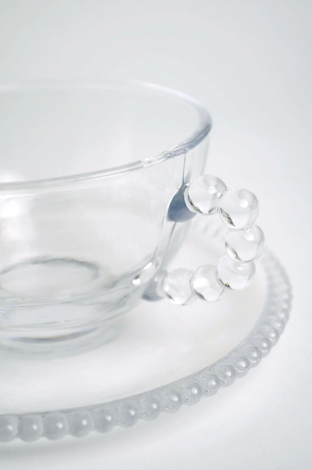 Pearl Tea Cup & Saucer - Image 4